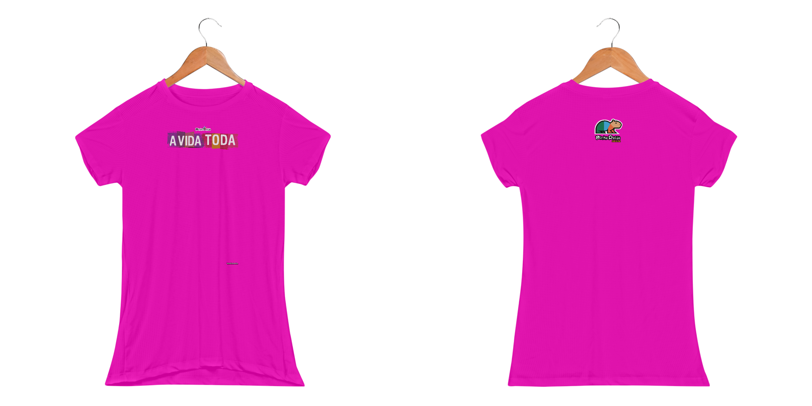 Nome do produto: Camiseta Baby Long Sport Dry UV, A vida toda, Bicho Doido