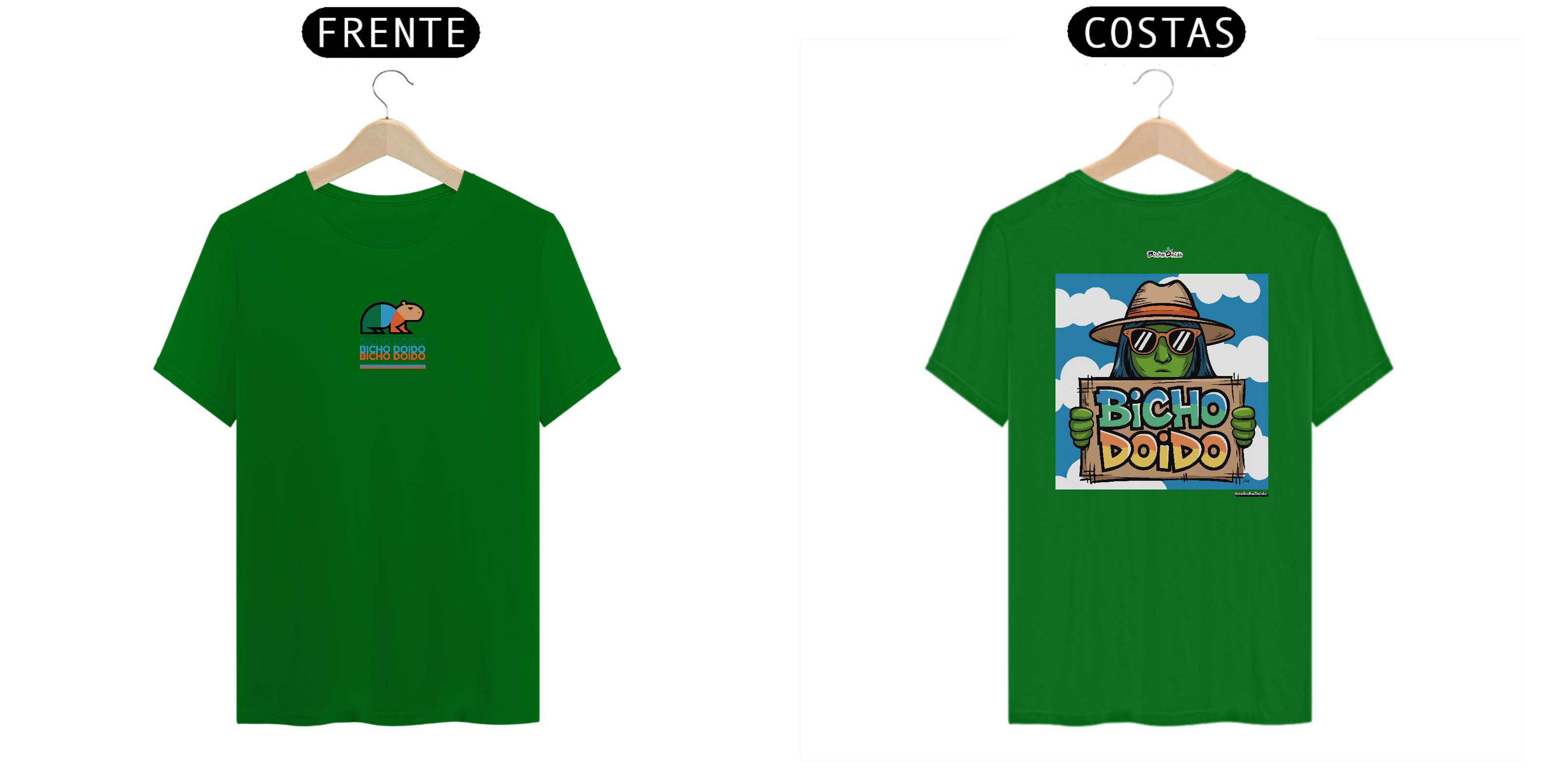 Nome do produto: Camiseta Classic, ET Bicho, bicho doido