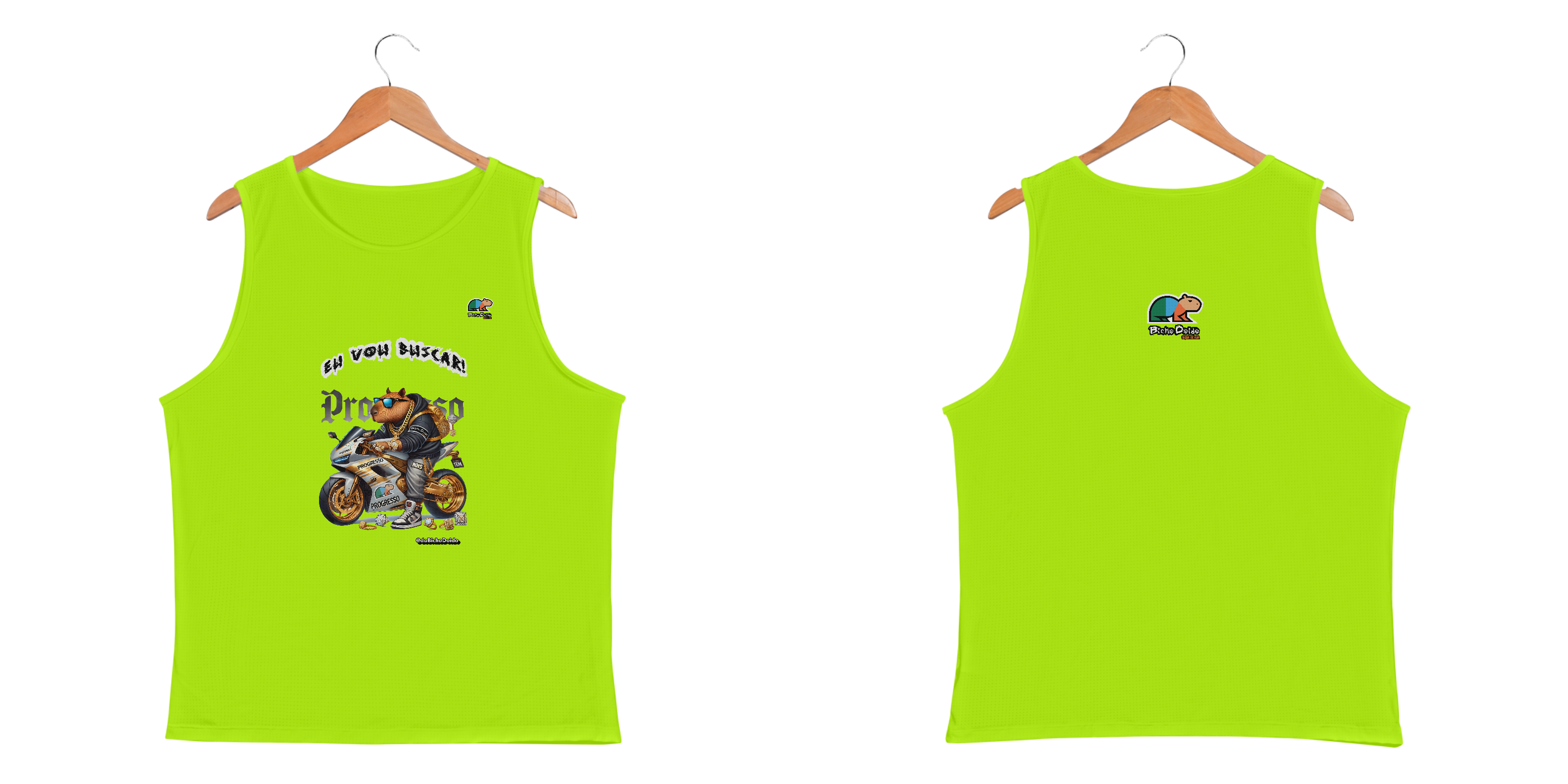 Nome do produto: Camiseta Regata Masculina Sportv Dry Uv, Eu vou buscar, De foguetão prateado, Bicho Doido