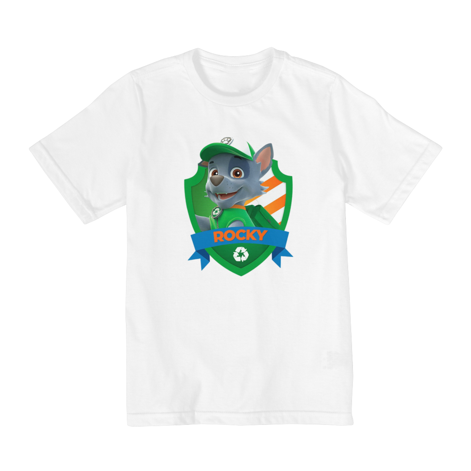 Nome do produto: T-shirt infantil - Rocky Patrulha Canina