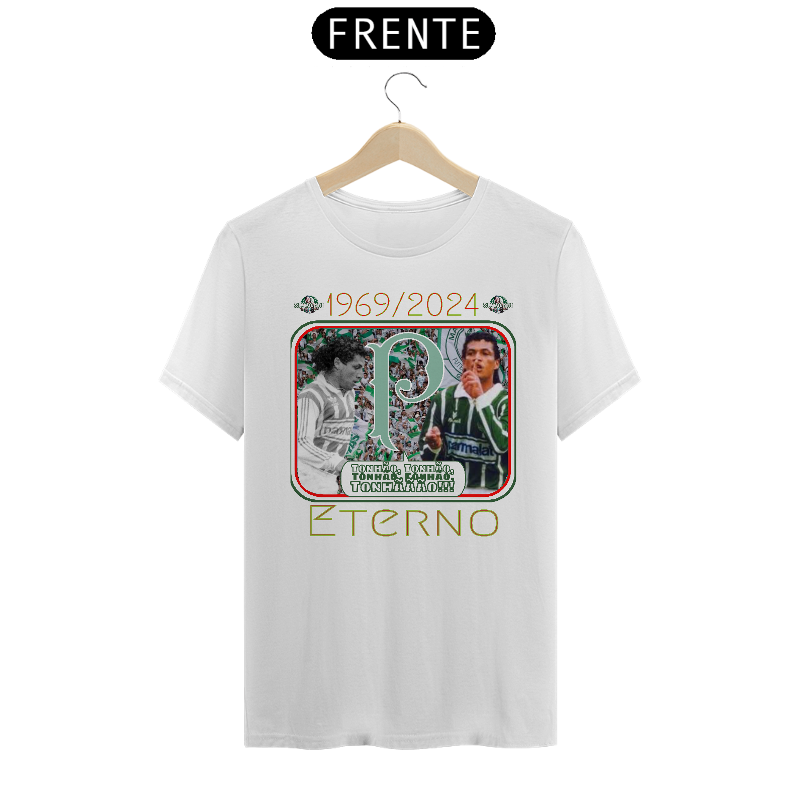 Nome do produto: T-shirt - Homenagem Tonhão