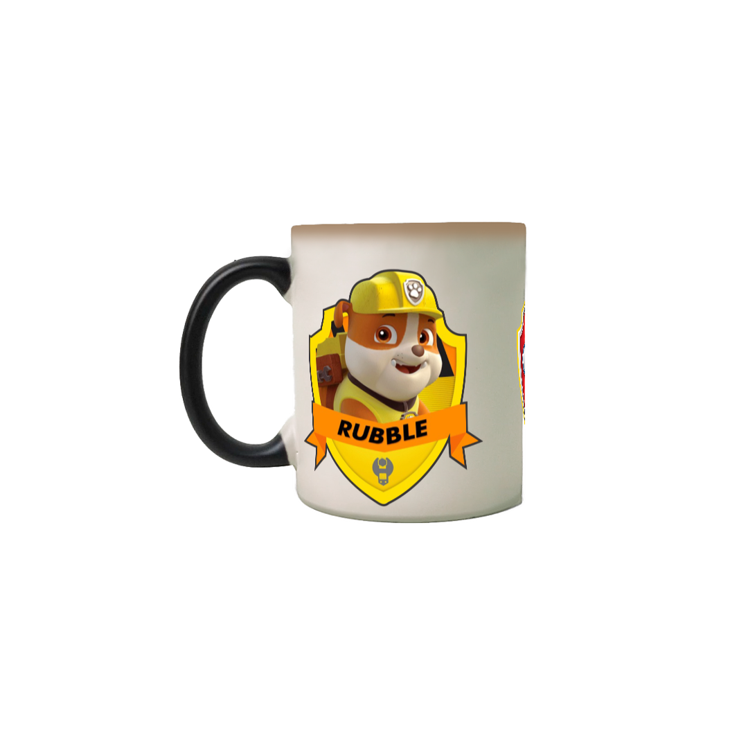 Nome do produto: Caneca Patrulha Canina - Rubble