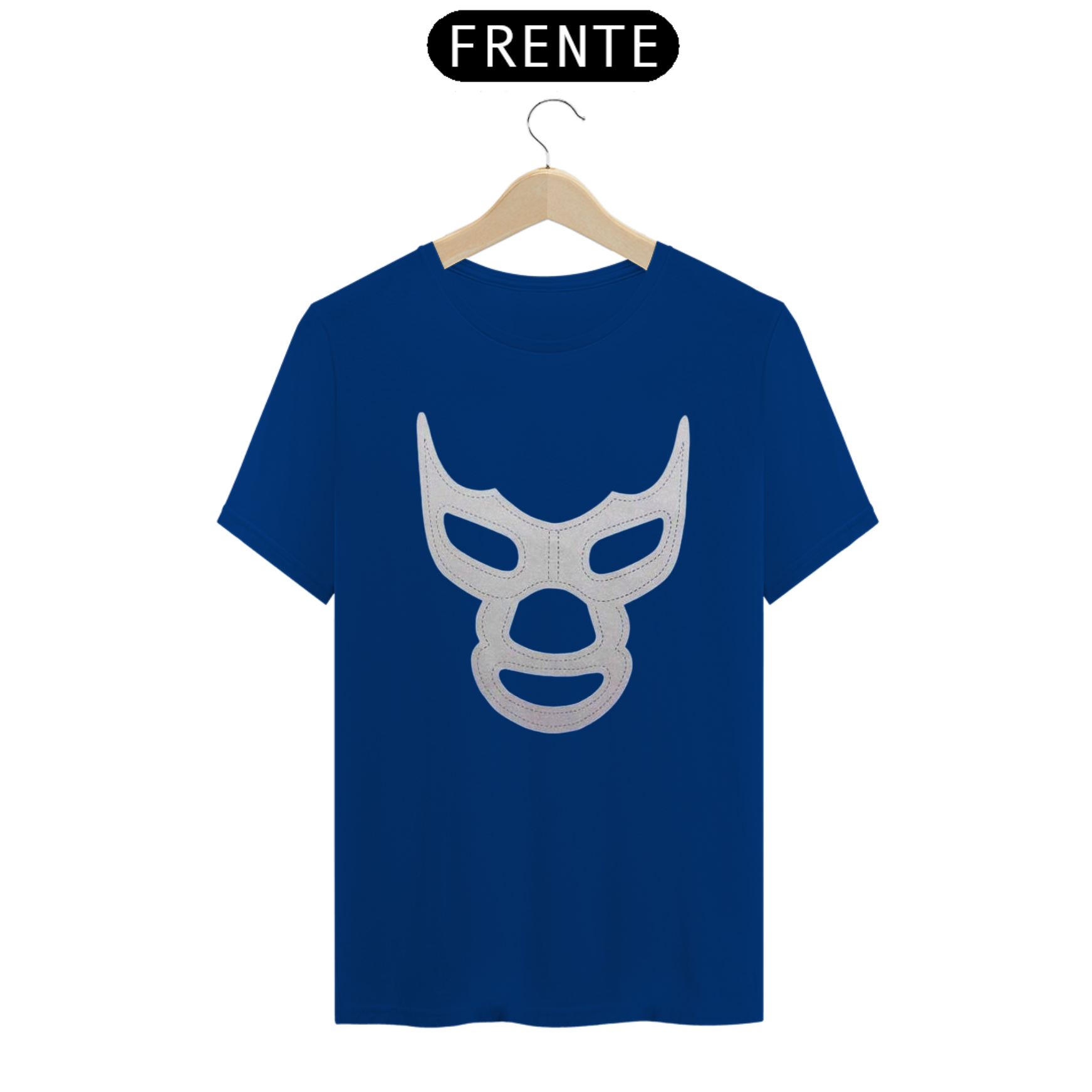 Nome do produto: Camiseta Blue Demon Mask