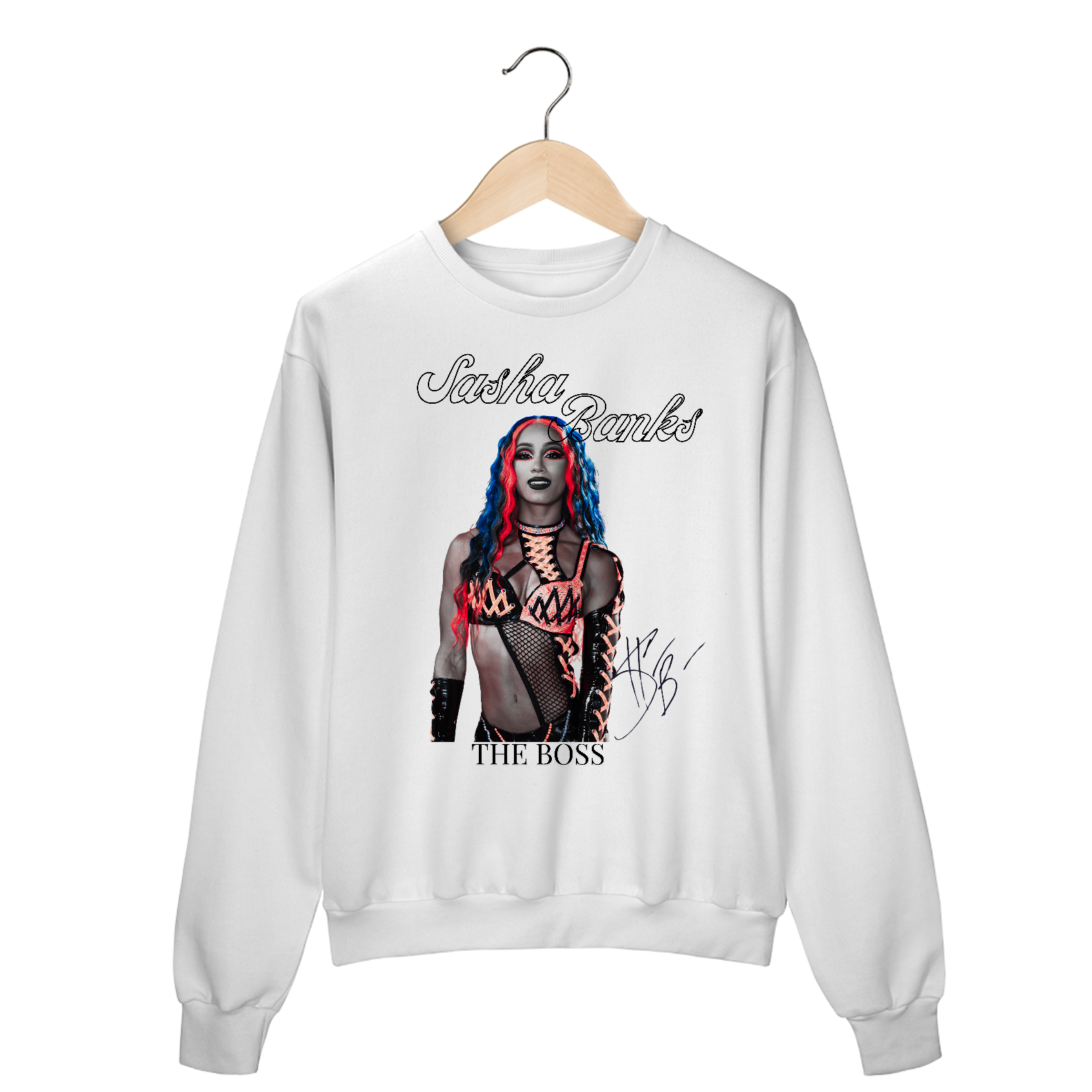 Nome do produto: Moletom Sasha Banks