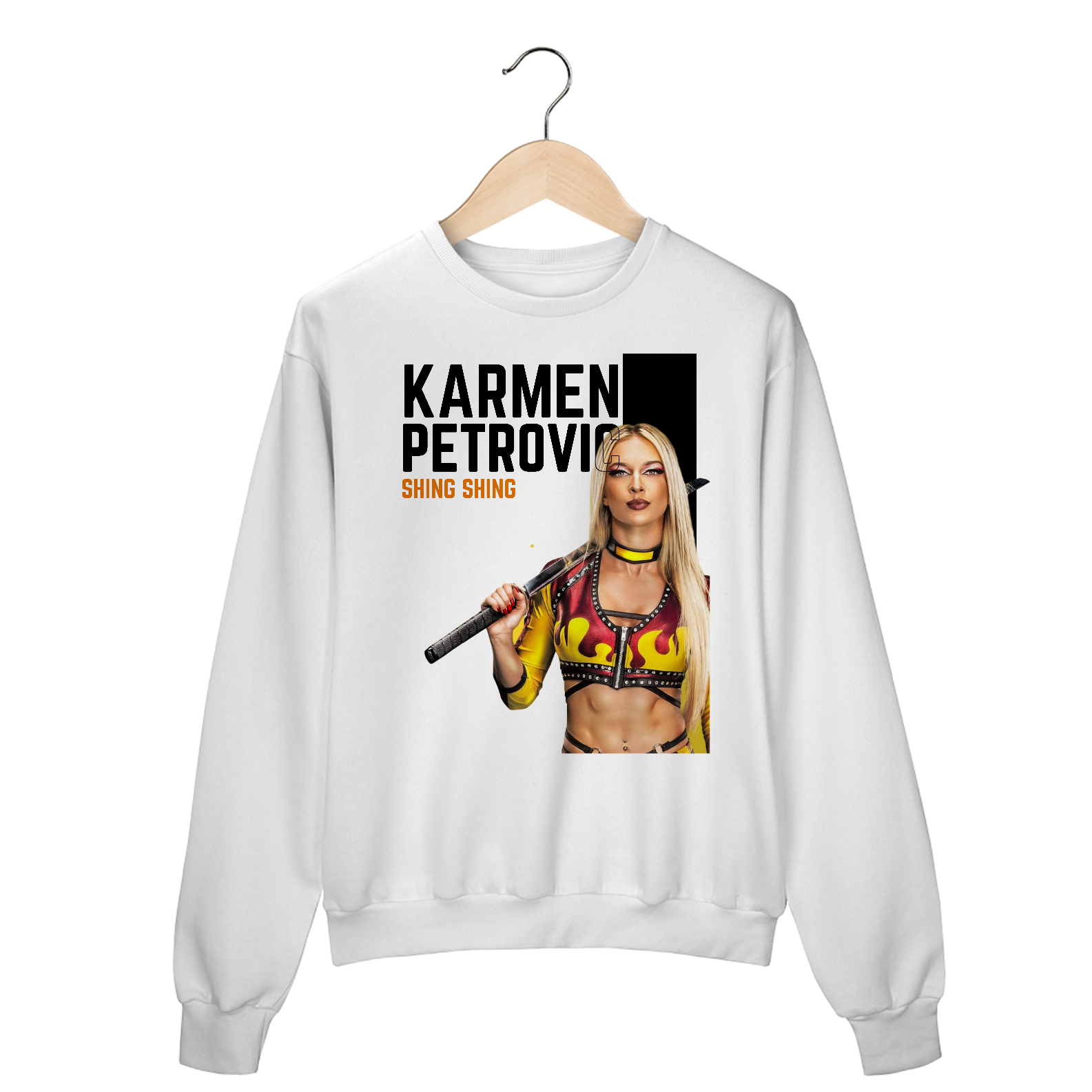 Nome do produto: Moletom Karmen Petrovic