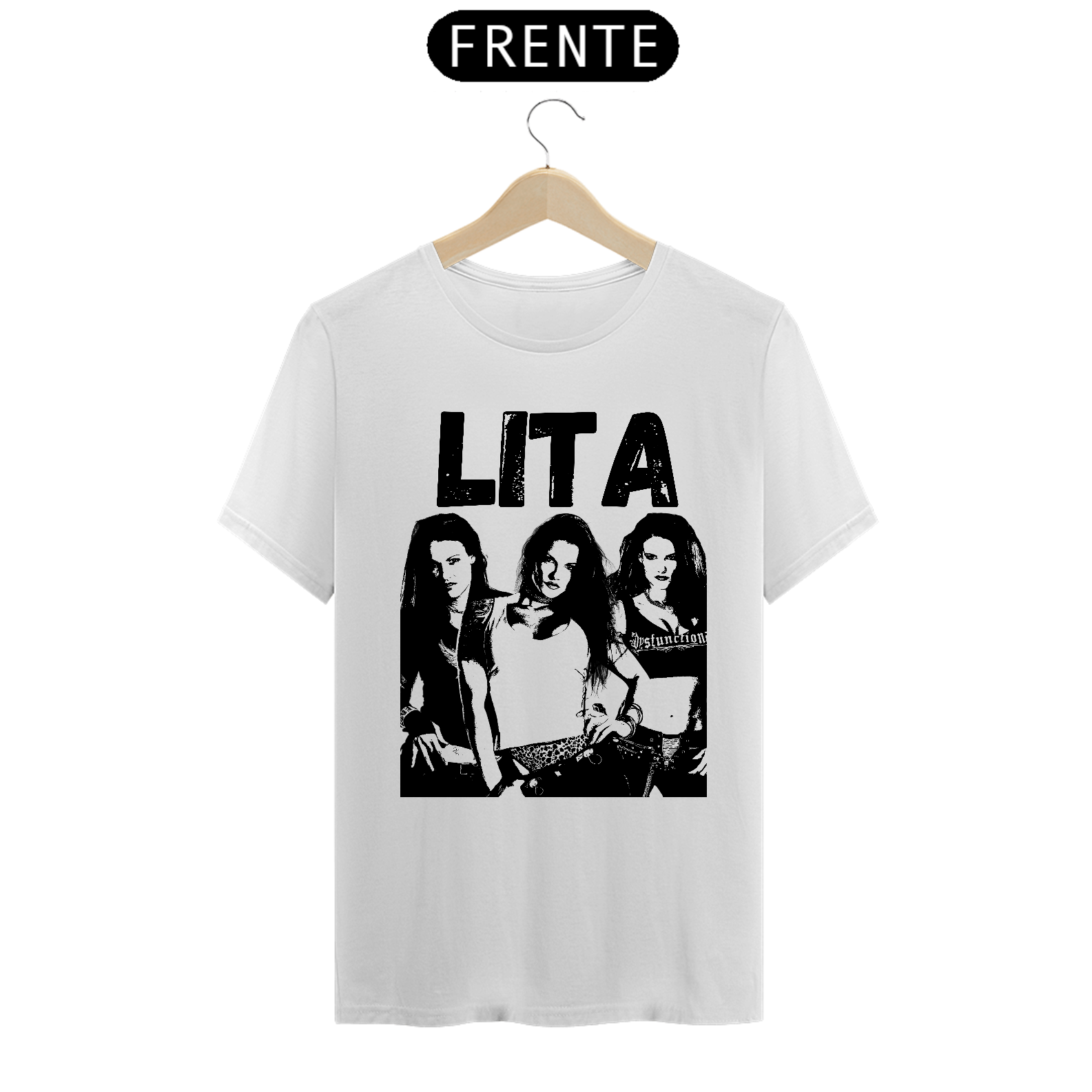 Nome do produto: Camiseta Lita - branca