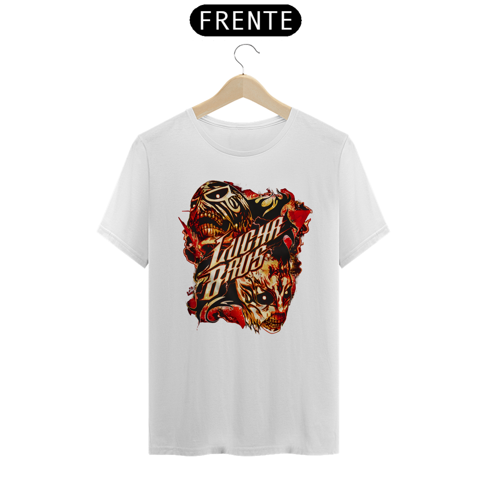 Nome do produto: Camisa Lucha Bros