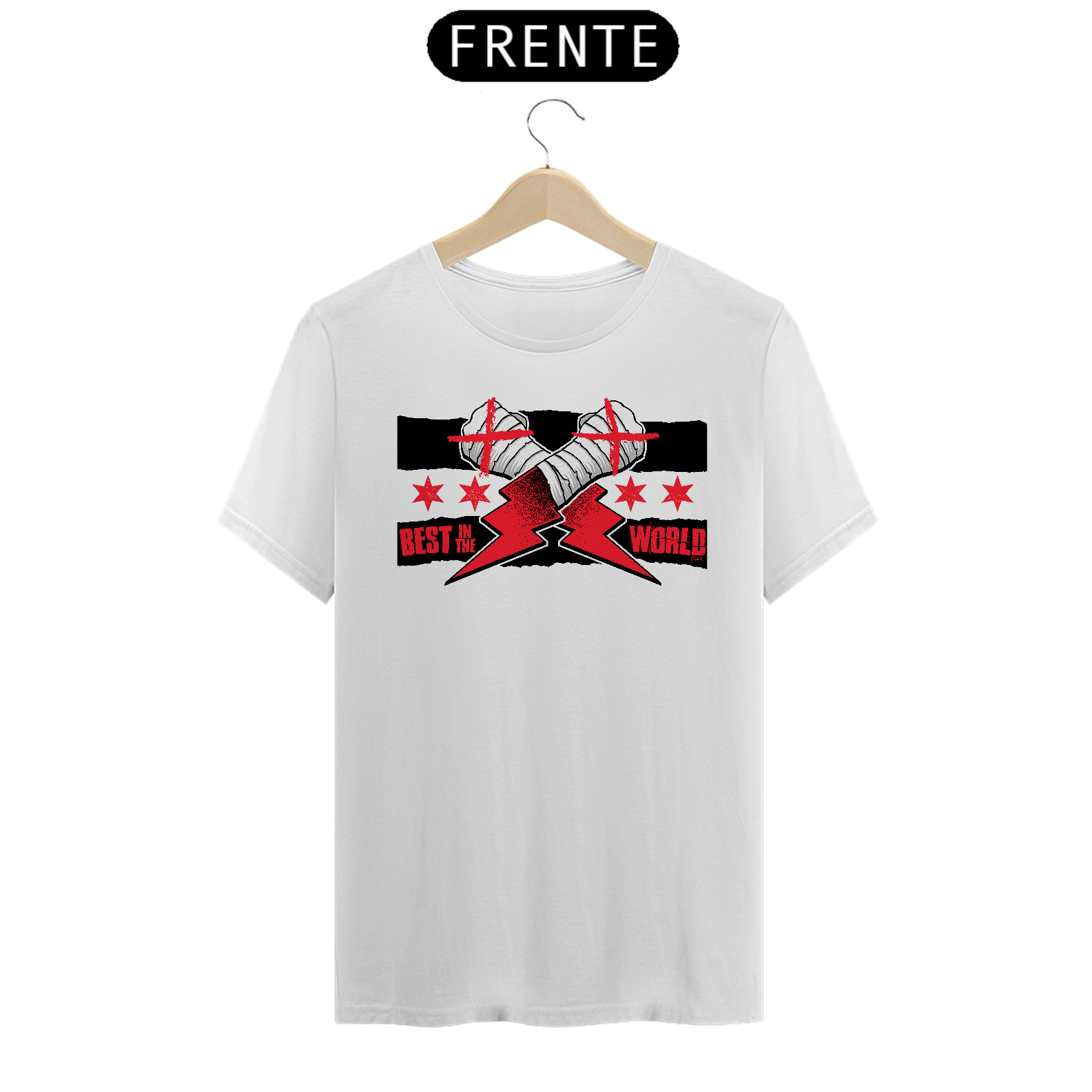 Nome do produto: Camiseta CM Punk