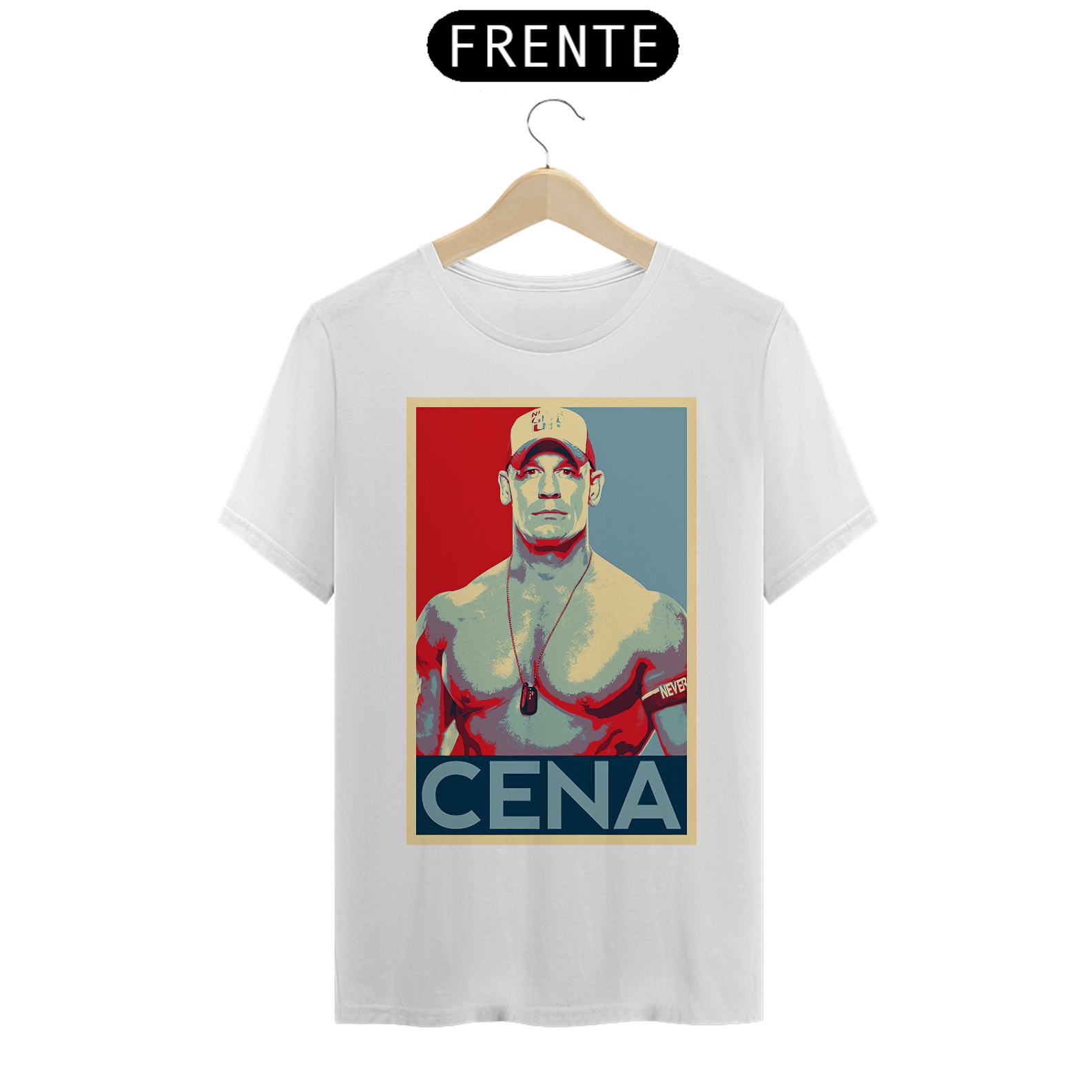 Nome do produto: Camiseta John Cena - CENA Poster