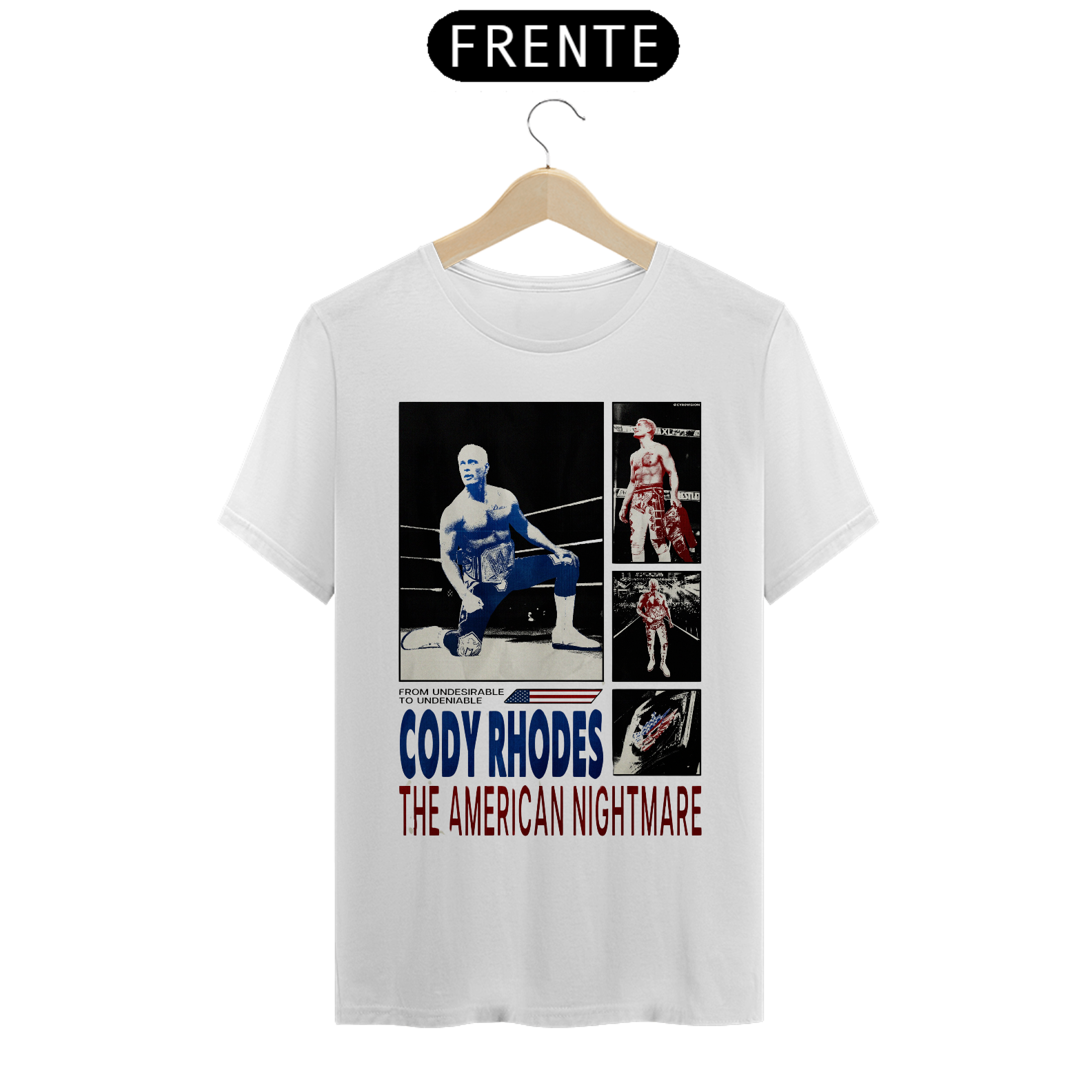 Nome do produto: Camiseta Cody Rhodes