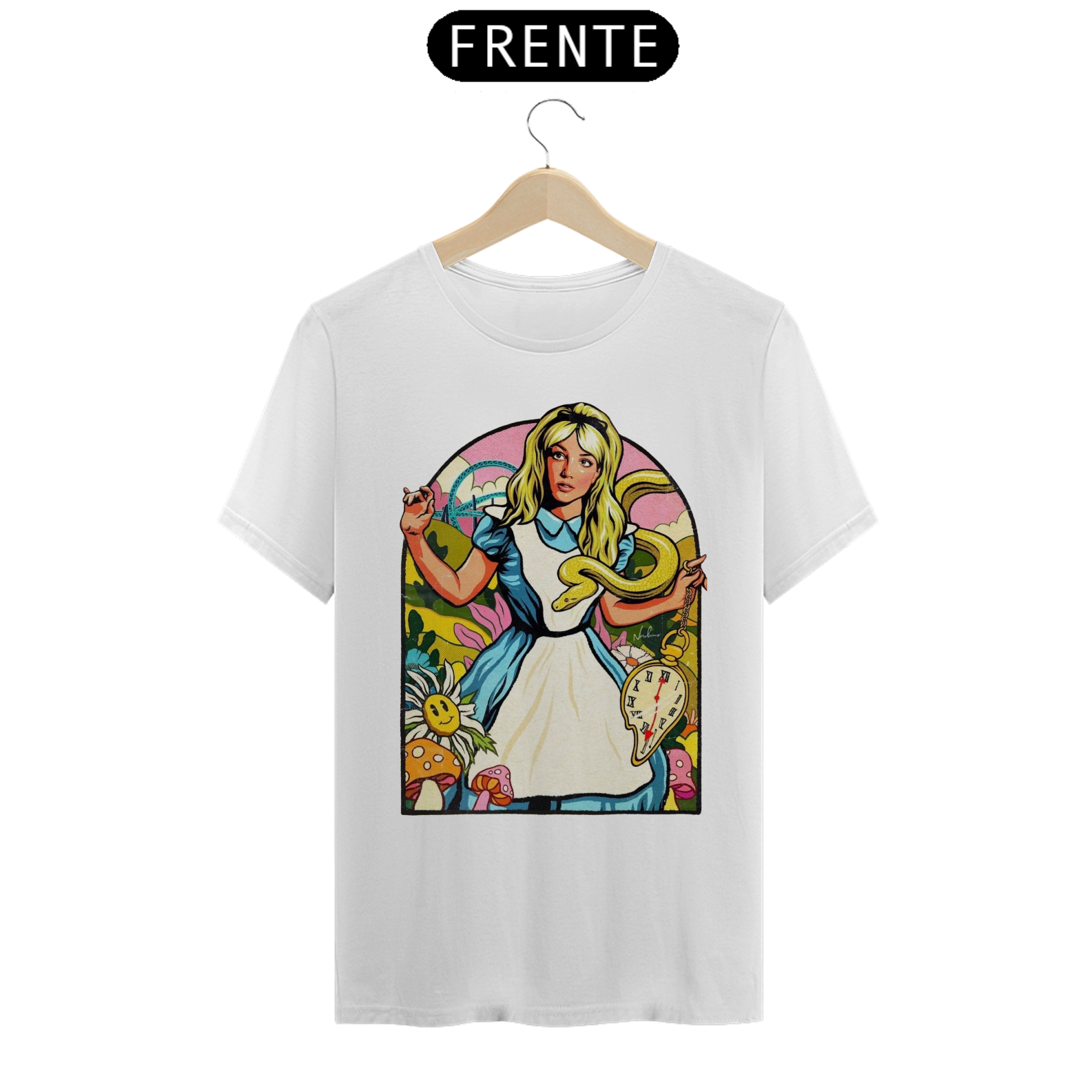 Nome do produto: Camiseta Britney  Spears - Alice no país das maravilhas