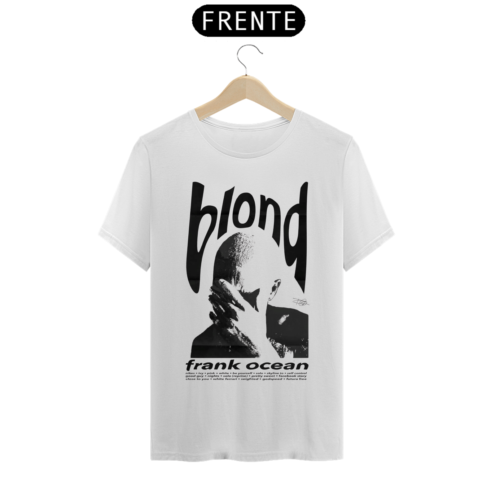 Nome do produto: Camiseta Frank Ocean