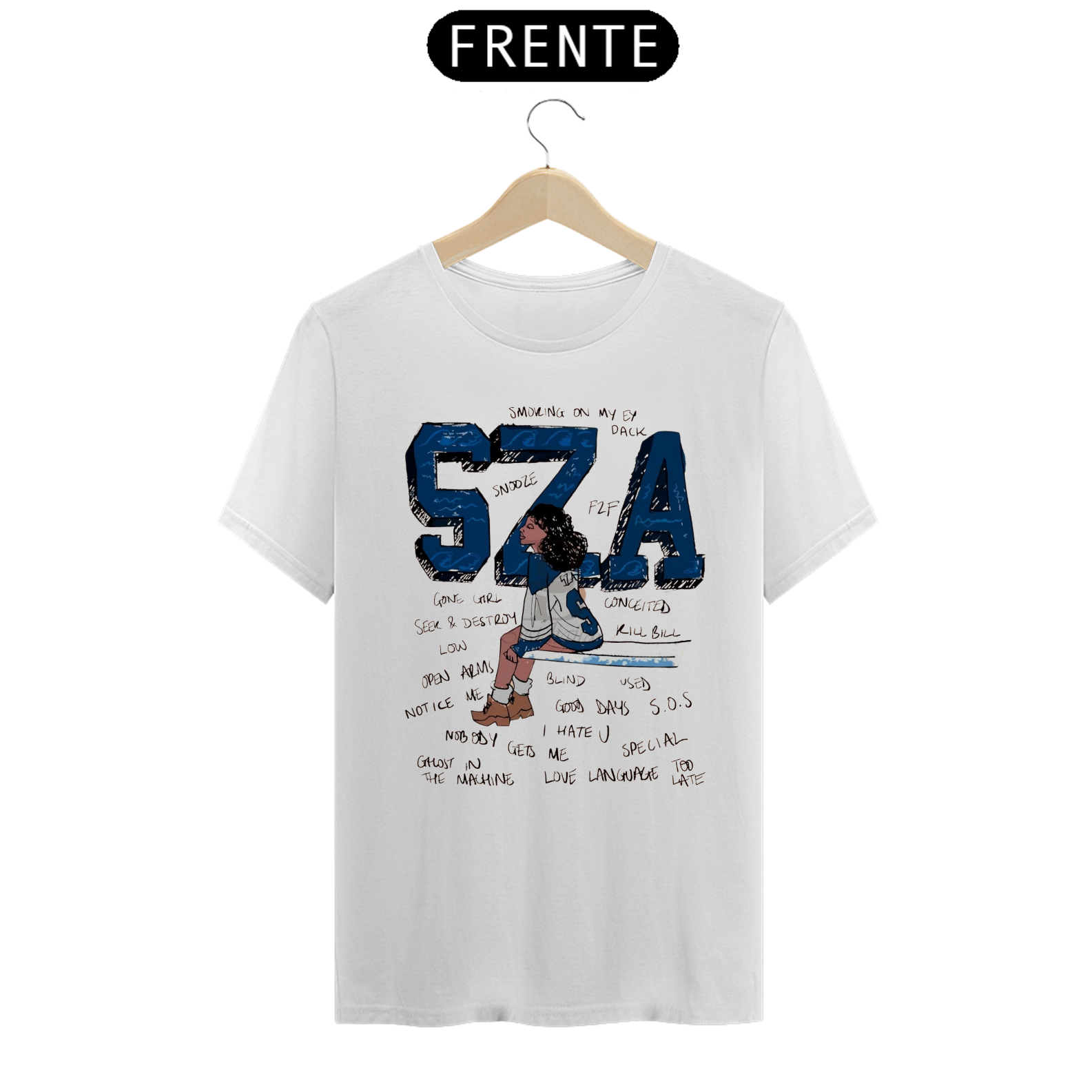 Nome do produto: Camiseta SZA
