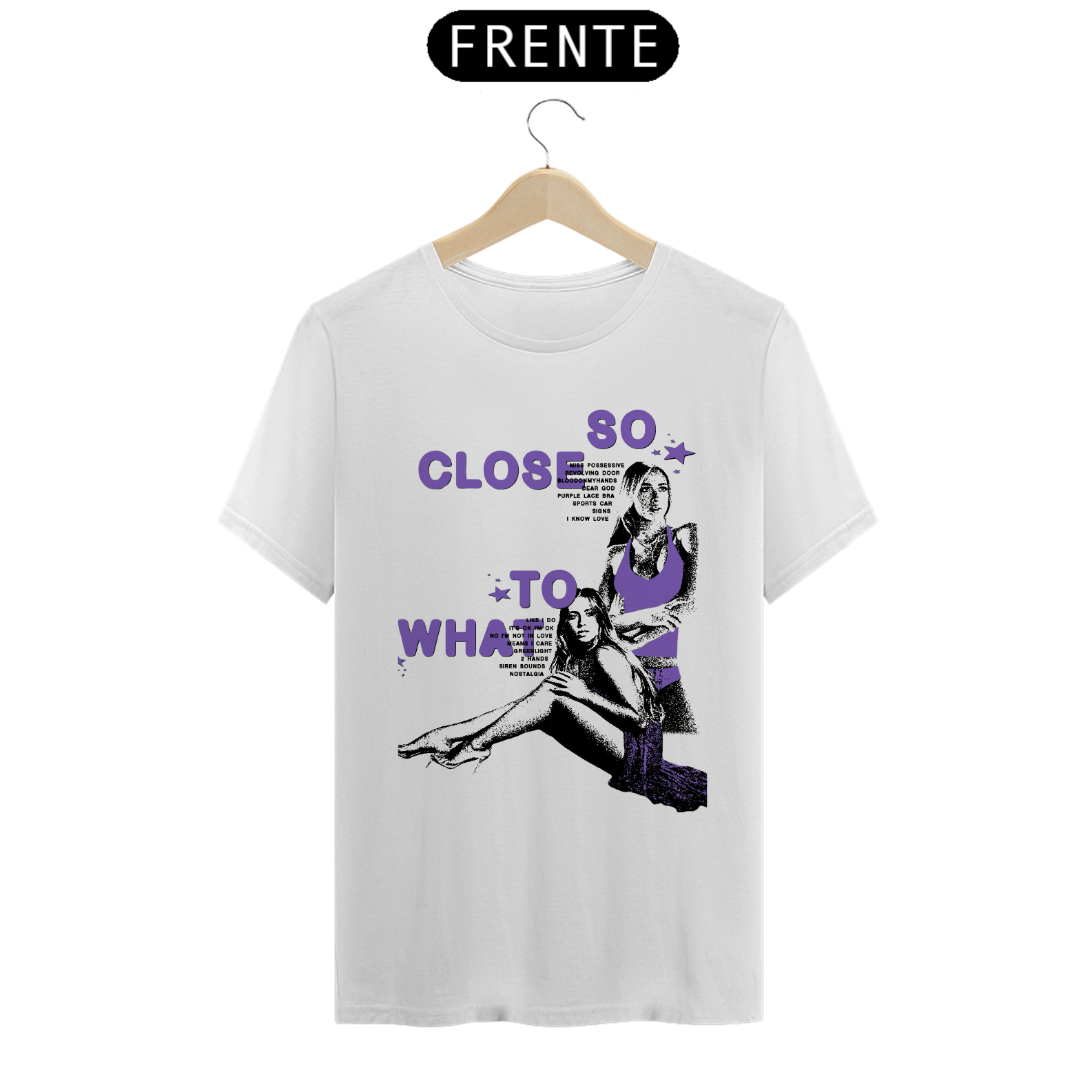 Nome do produto: Camiseta Tate McRae - So Close To What