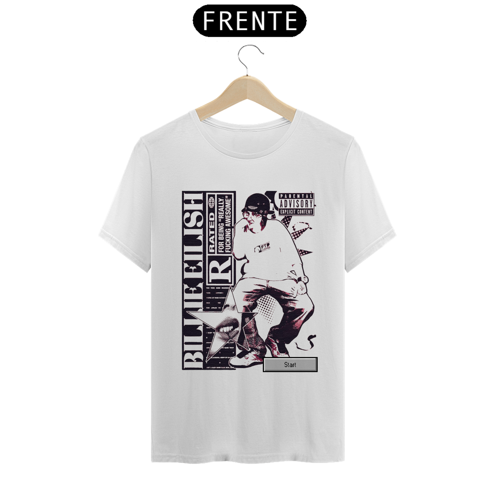 Nome do produto: Camiseta Billie Eilish