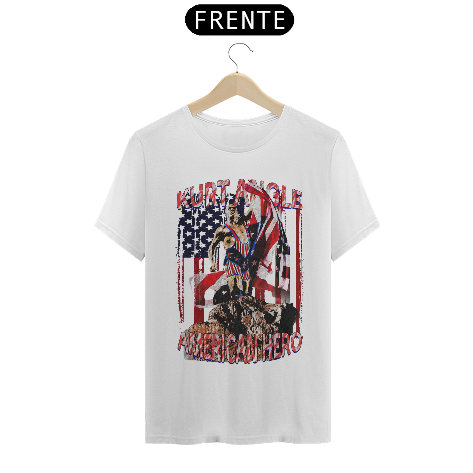 Nome do produto: Camiseta Kurt Angle