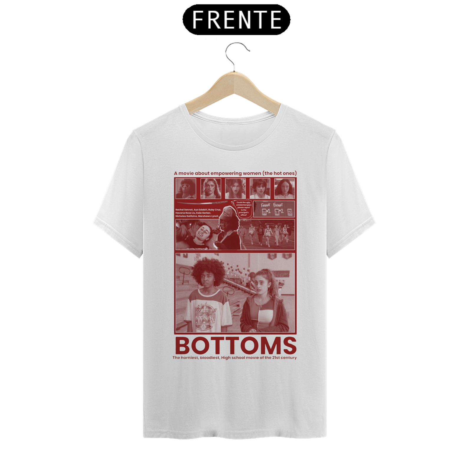 Nome do produto: Camiseta Bottoms