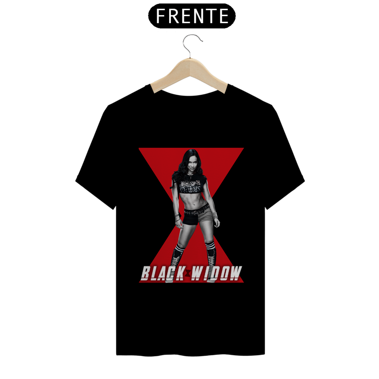 Nome do produto: Camiseta AJ Lee