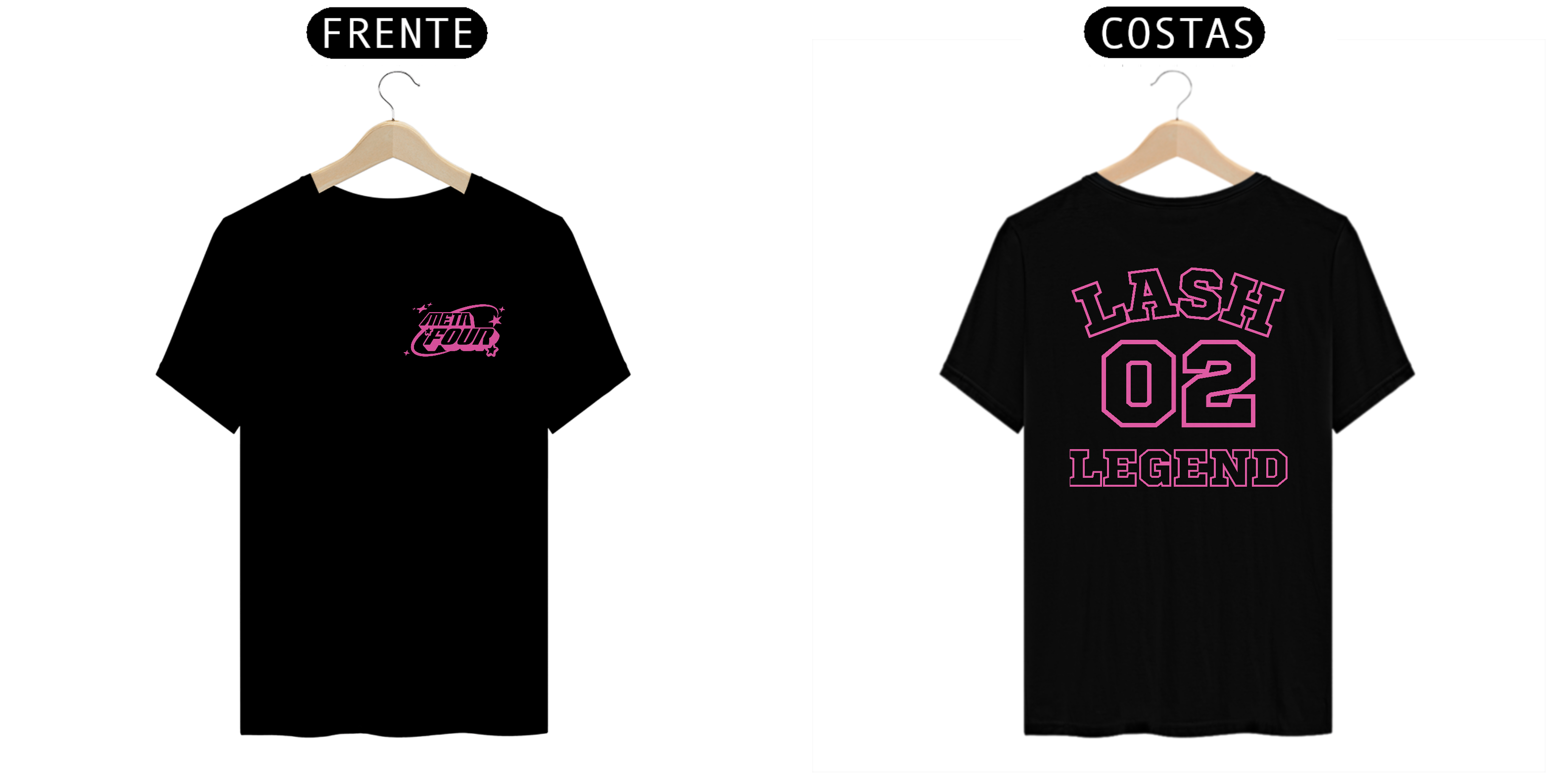 Nome do produto: Camiseta Meta Four Lash Legend