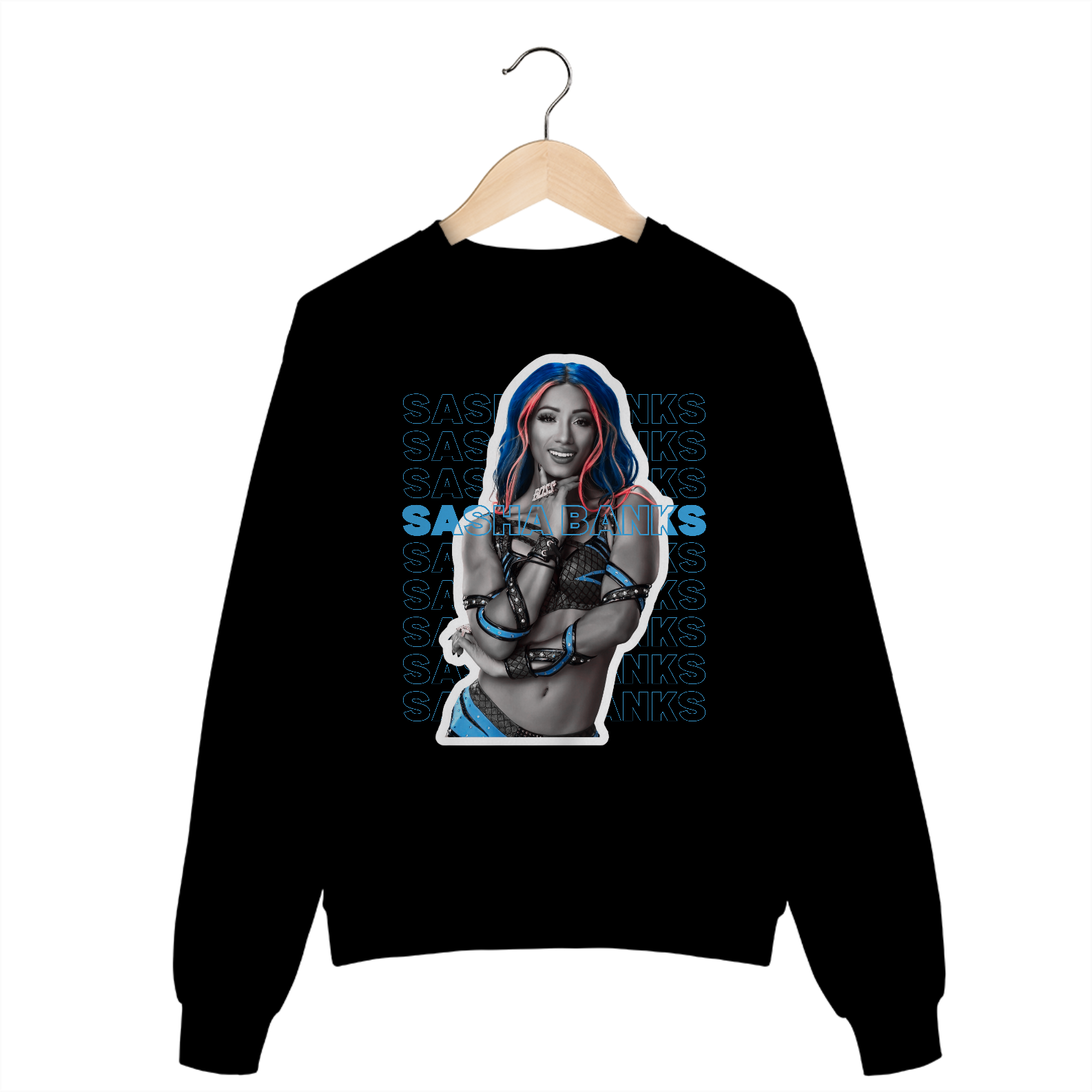 Nome do produto: Moletom Sasha Banks 2