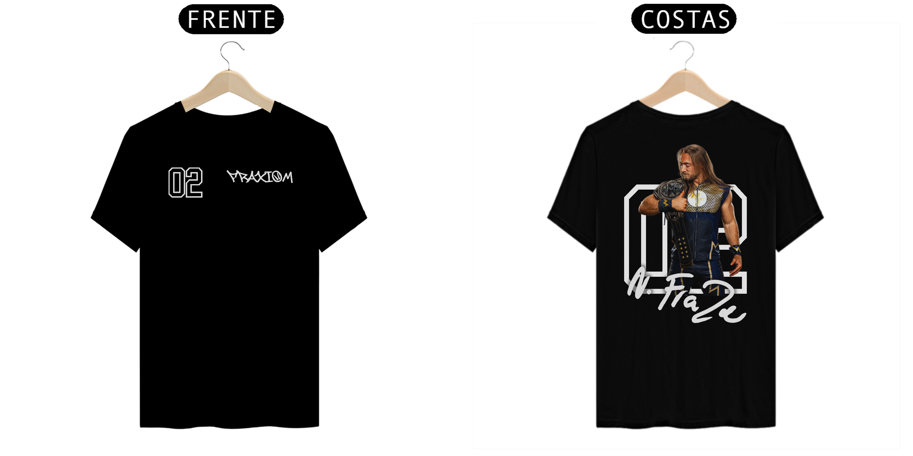 Nome do produto: Camiseta Fraxiom - Nathan Frazer