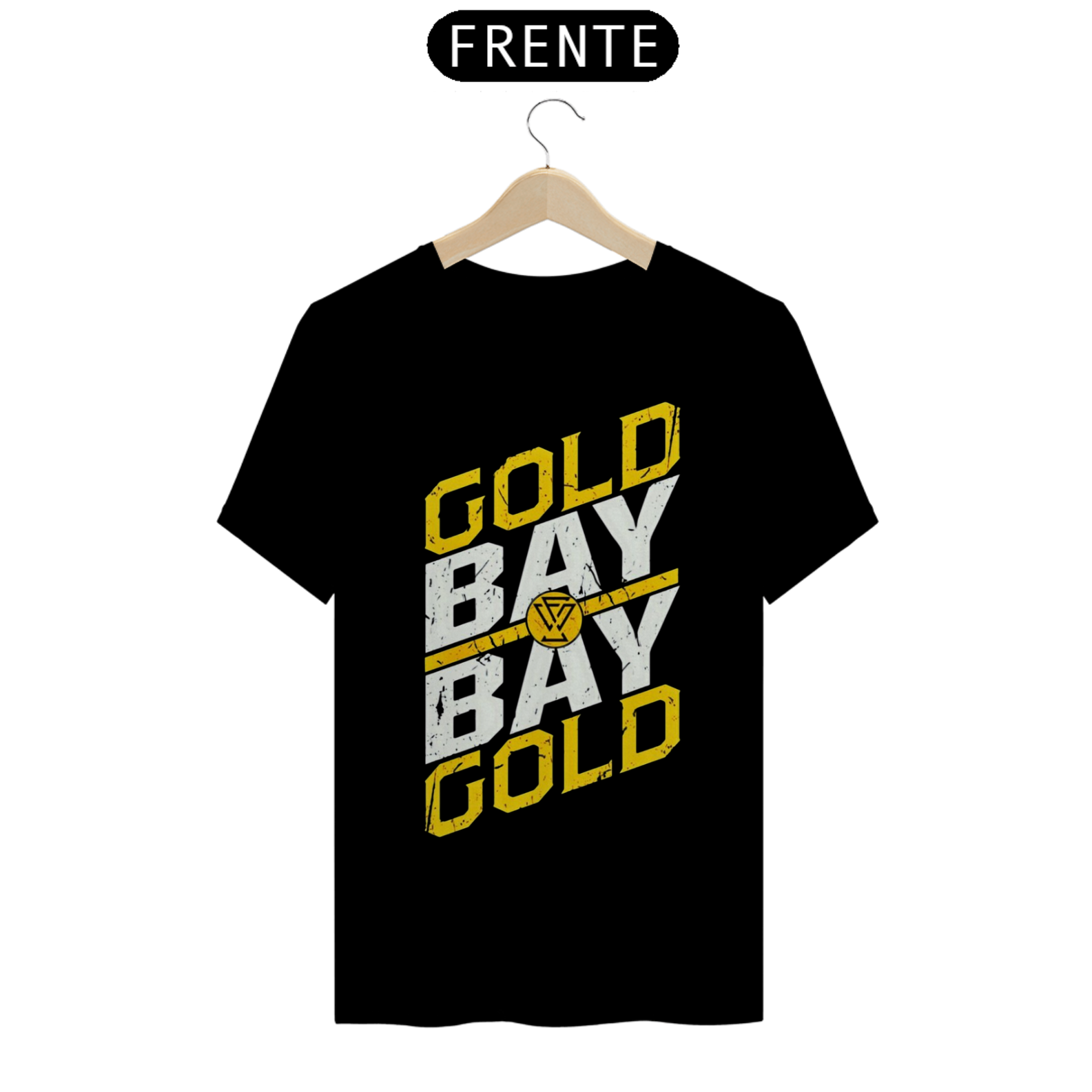 Nome do produto: Camiseta NXT Undisputed Era - Gold Bay Bay Gold