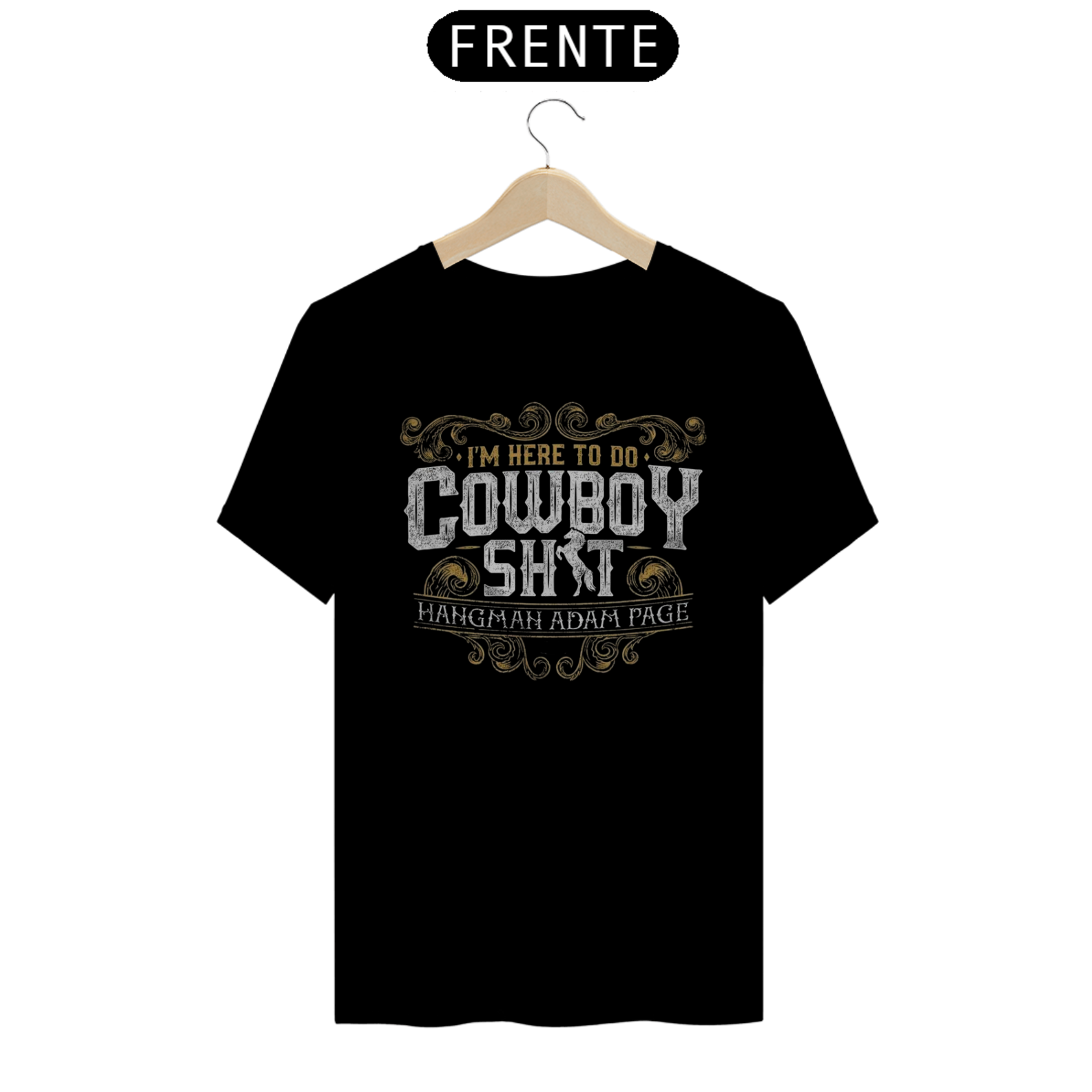 Nome do produto: Camiseta Hangman Adam Page - Cowboy