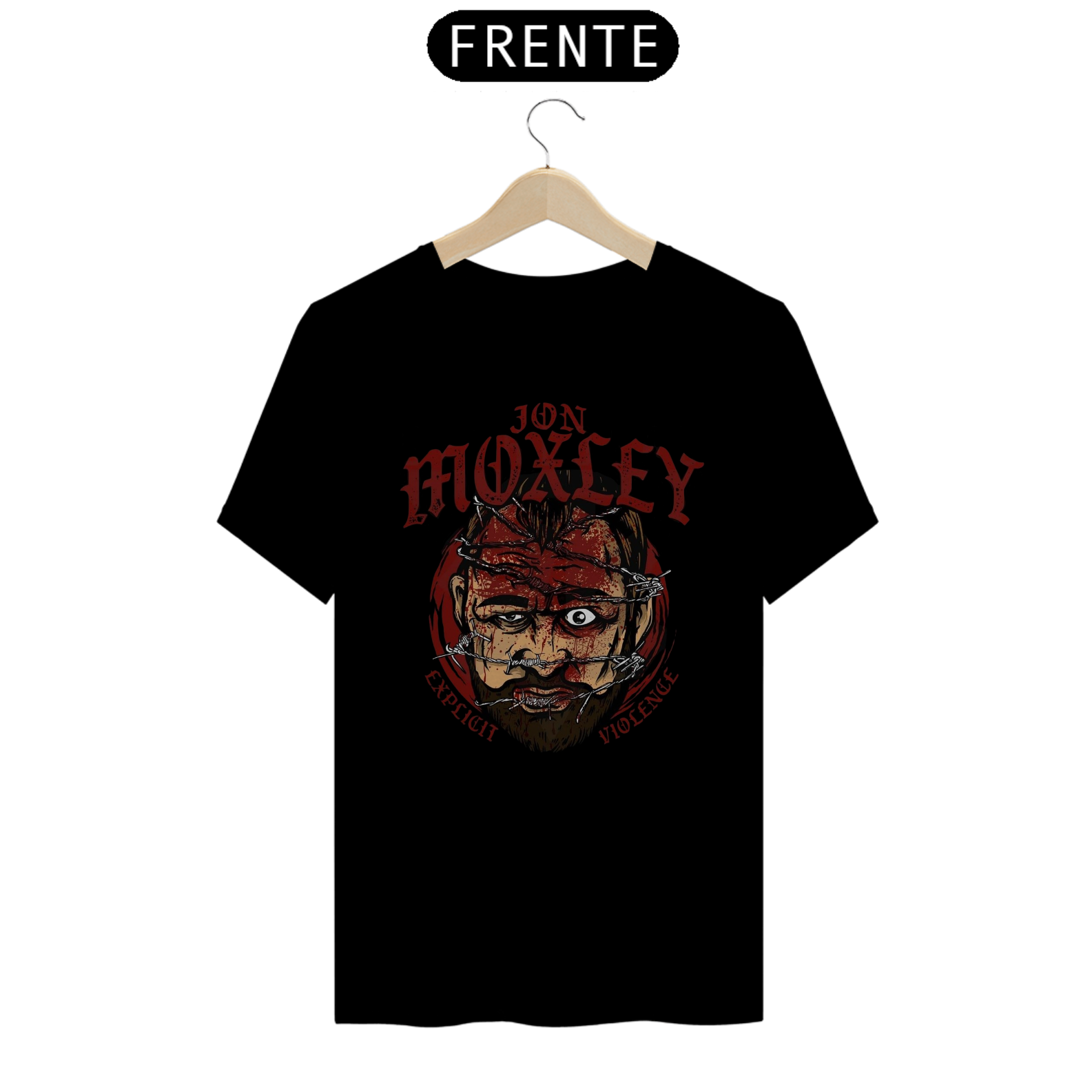 Nome do produto: Camiseta Jon Moxley - Explicit Violence
