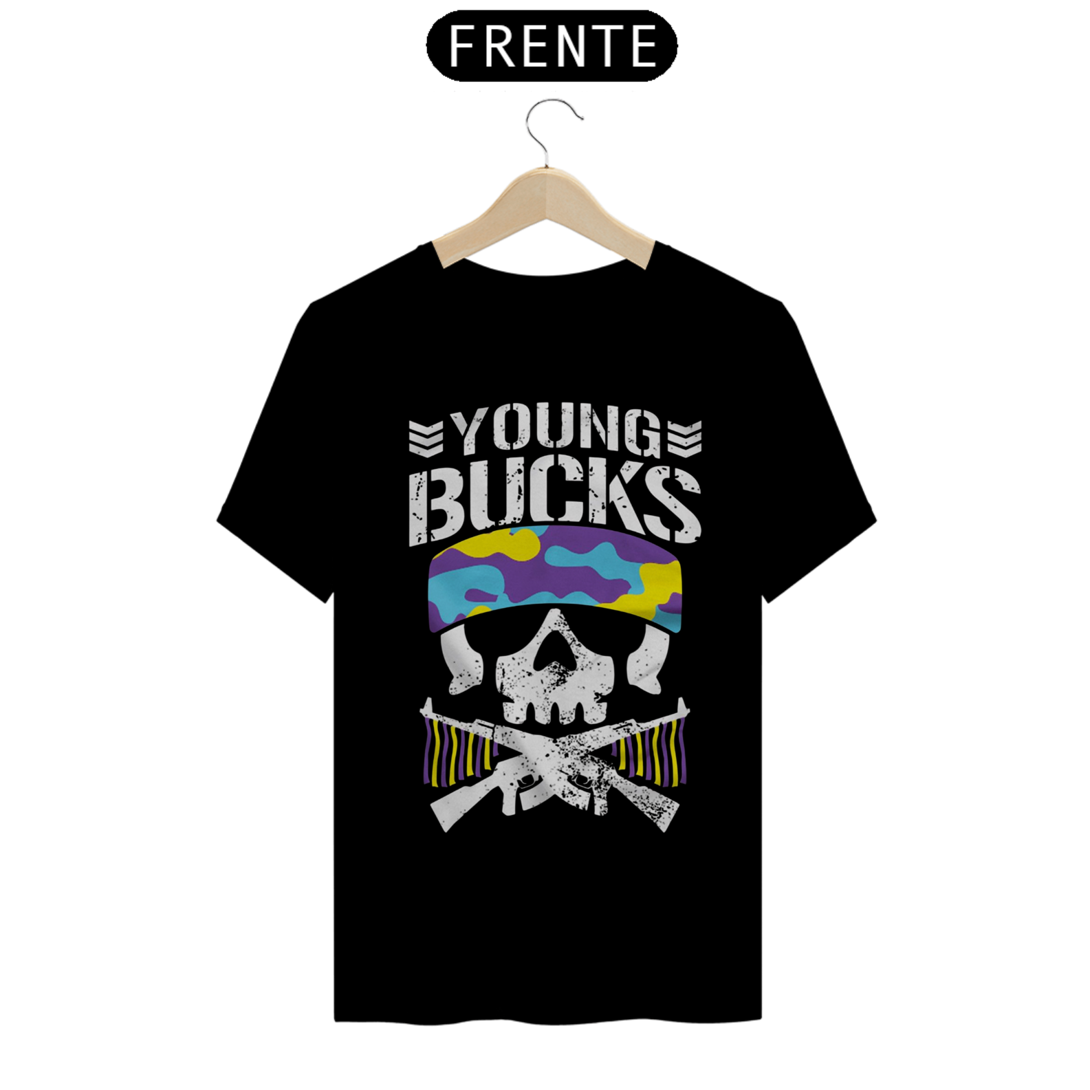 Nome do produto: Camiseta The Young Bucks - Bullet Club