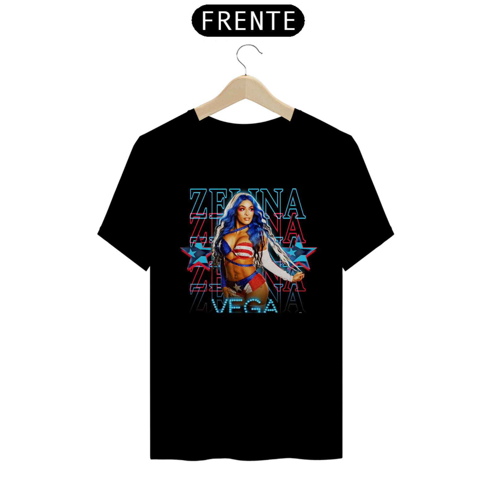Nome do produto: Camiseta Zelina Vega
