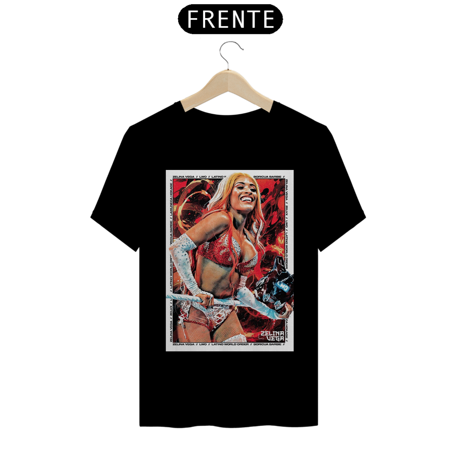 Nome do produto: Camiseta Zelina Vega
