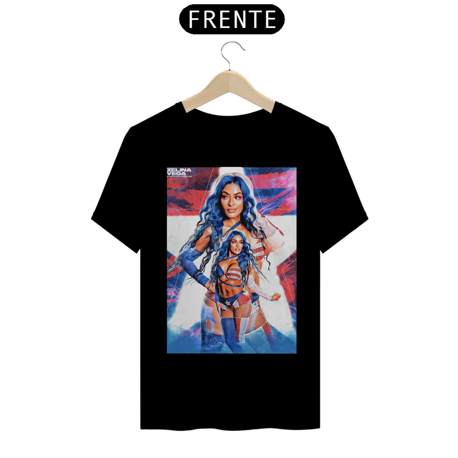 Nome do produto: Camiseta Zelina Vega
