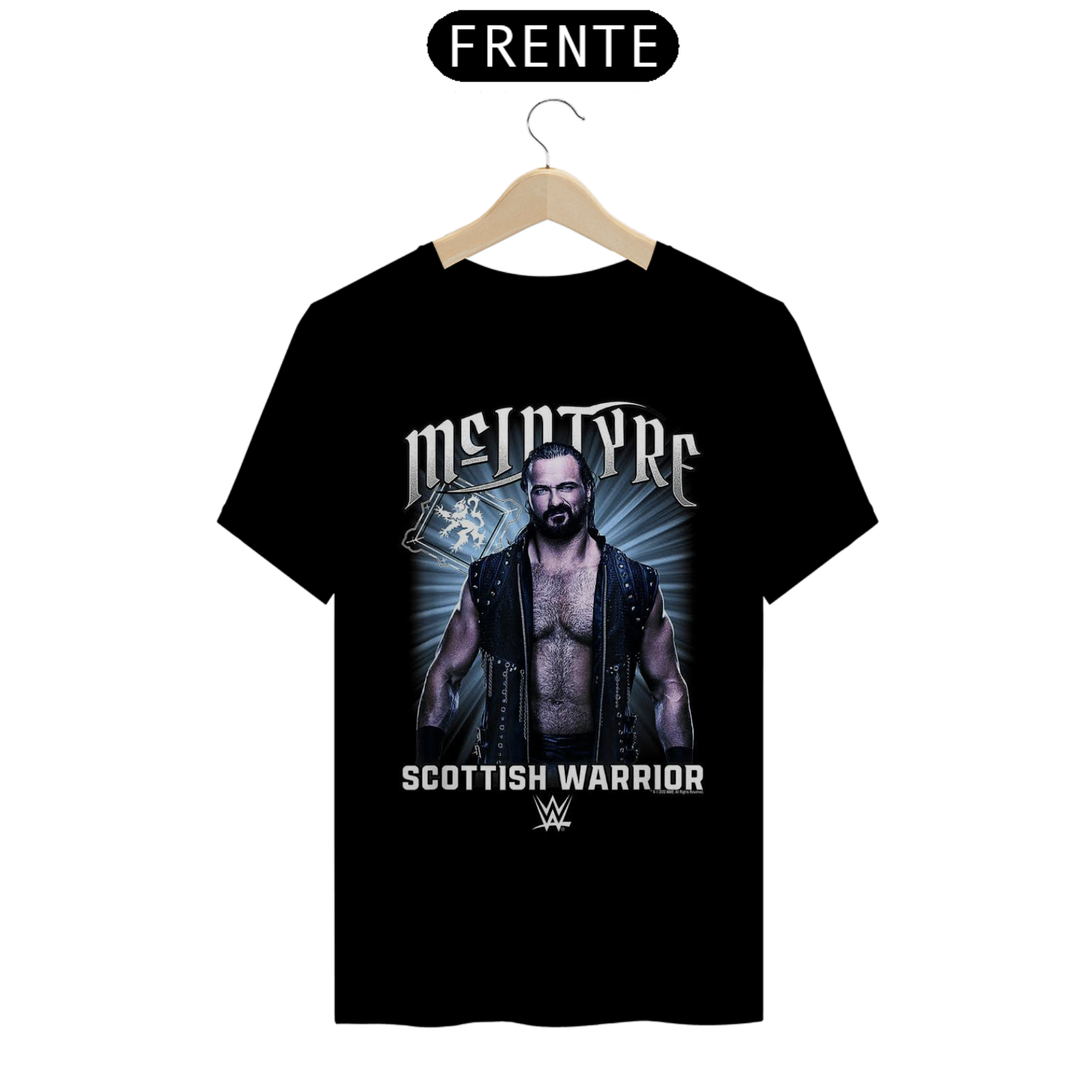 Nome do produto: Camiseta Drew McIntyre - Scottish Warrior