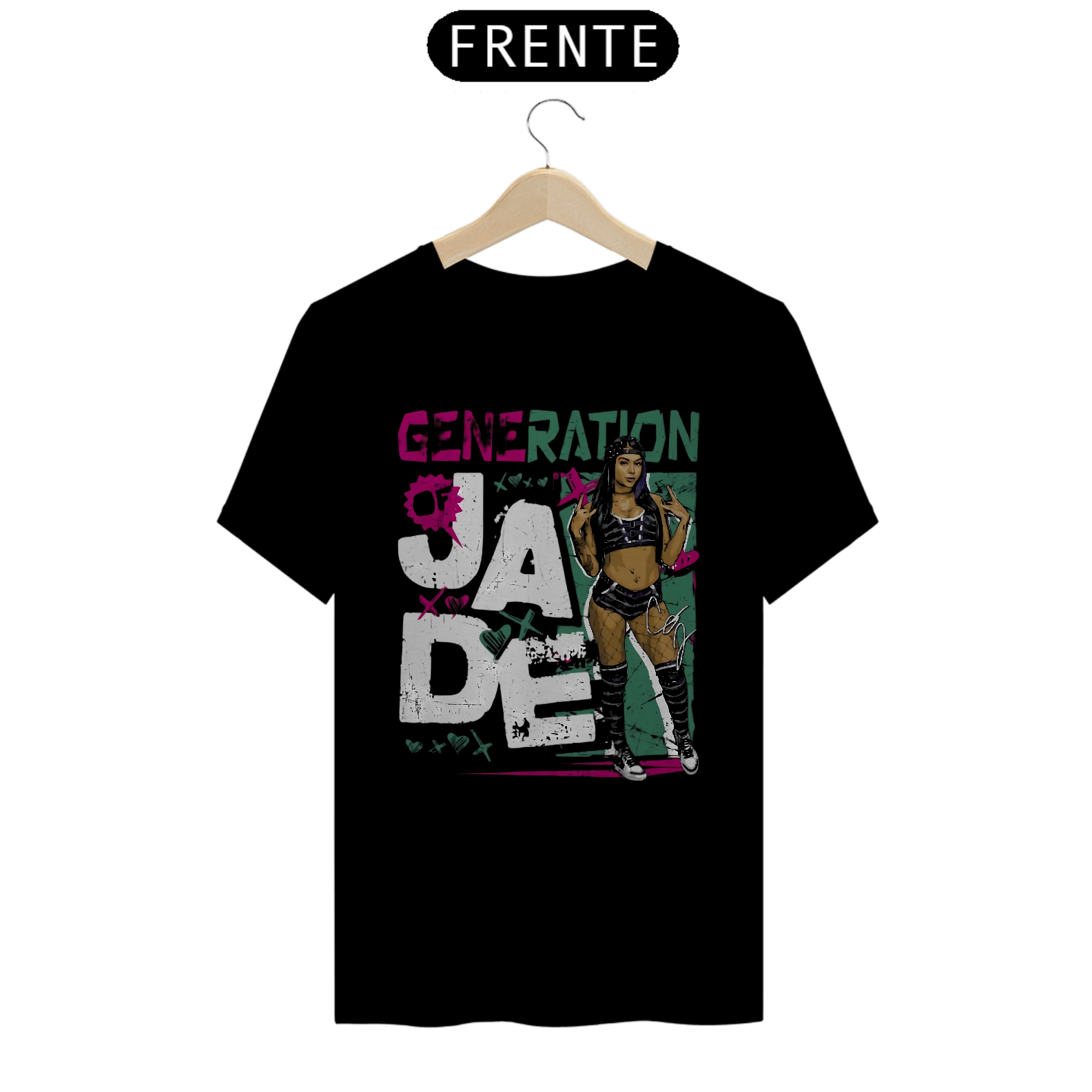 Nome do produto: Camiseta Cora Jade