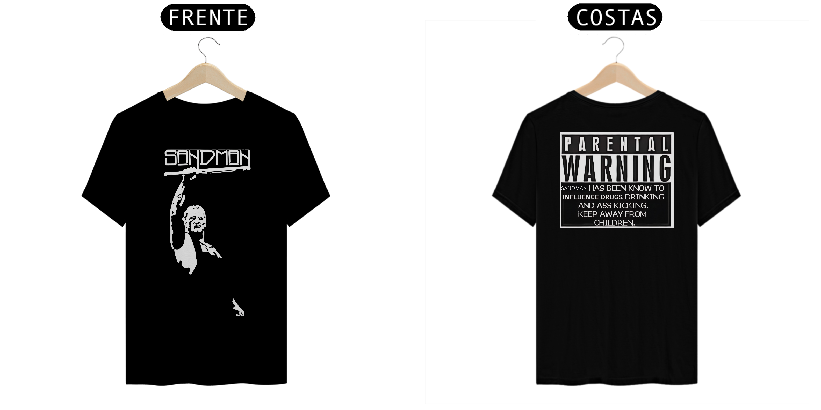 Nome do produto: Camiseta Sandman