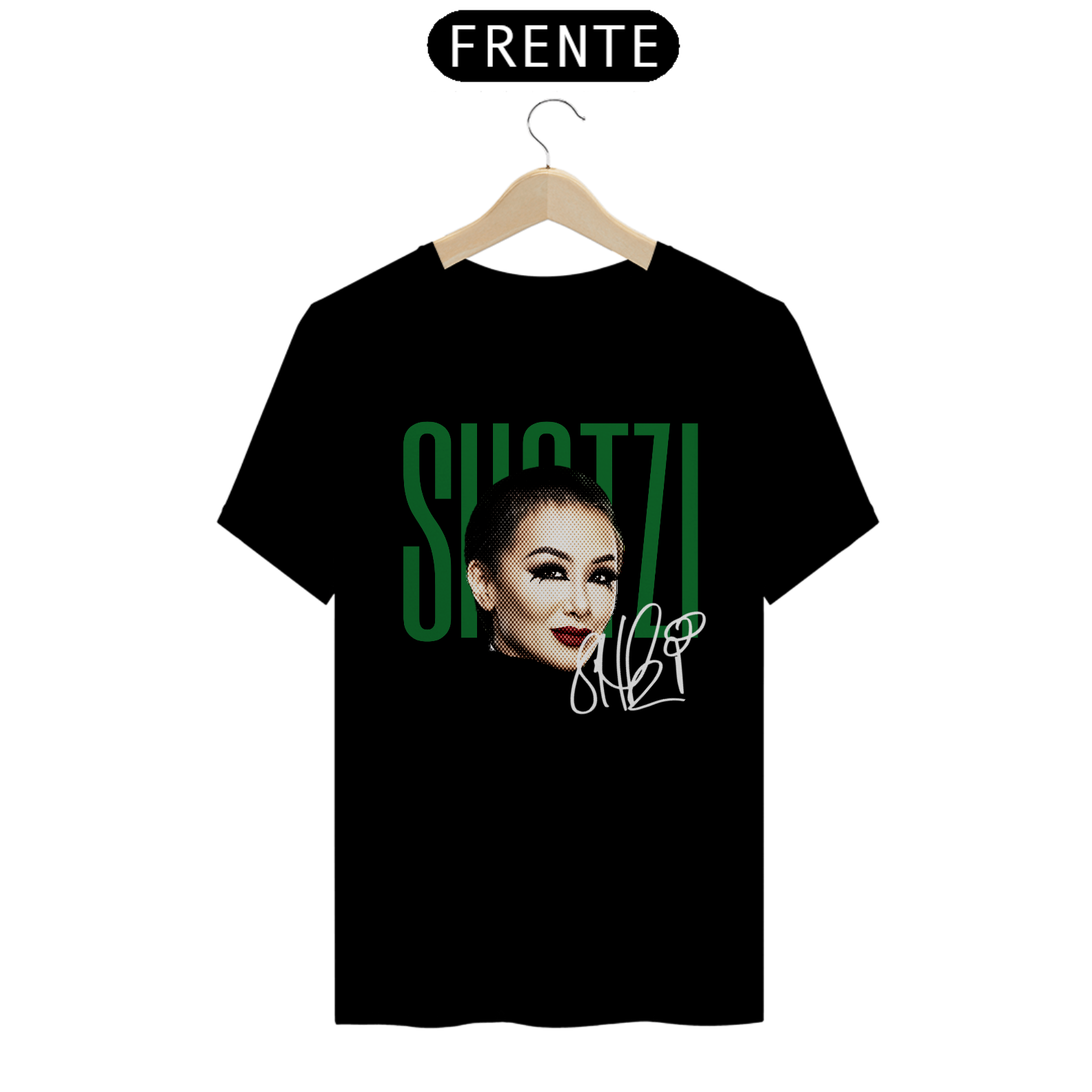 Nome do produto: Camiseta Shotzi - preta