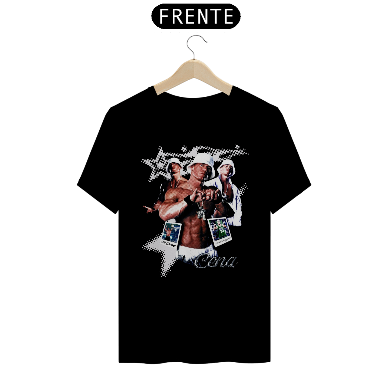 Nome do produto: Camiseta John Cena - Cena The Champ