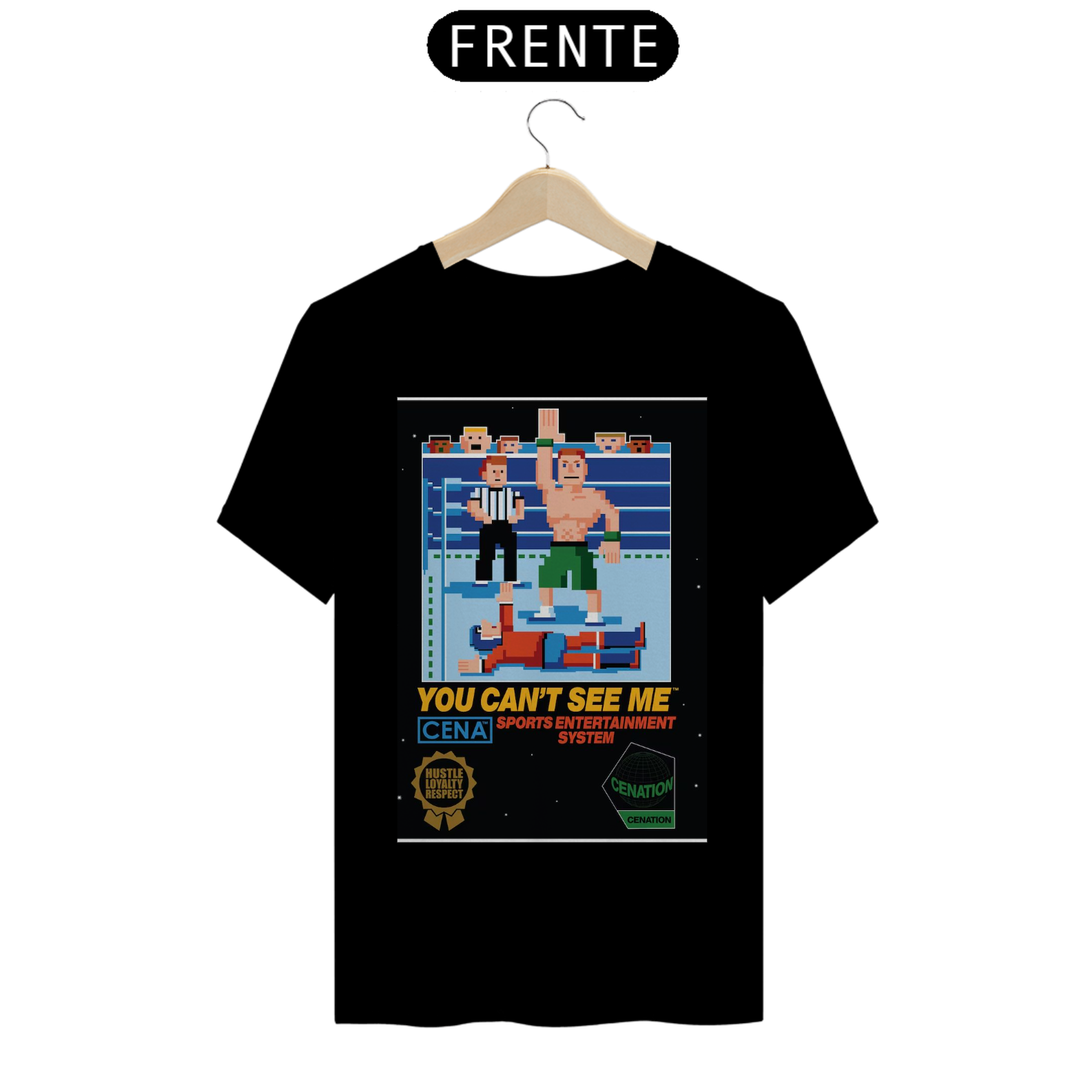 Nome do produto: Camiseta John Cena - Cena Sports Entertainment System
