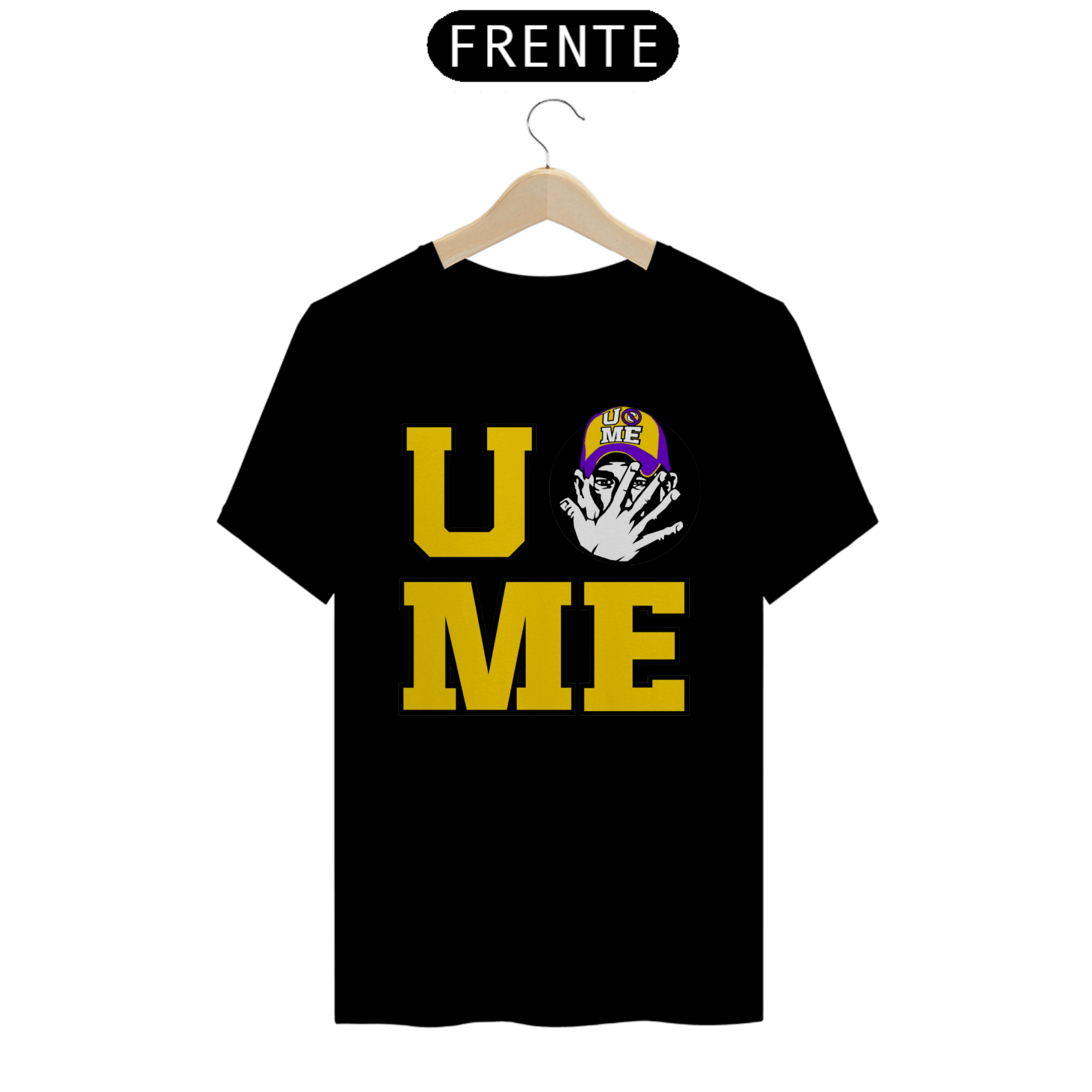 Nome do produto: Camiseta John Cena - U can