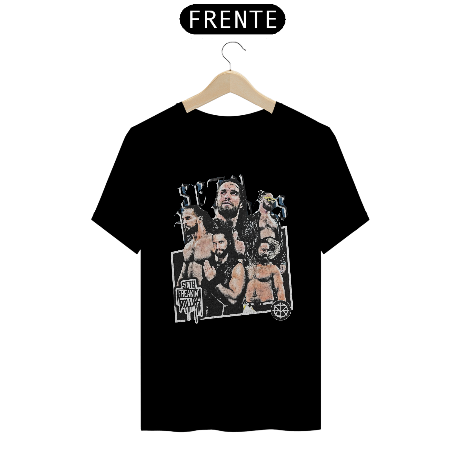 Nome do produto: Camiseta Seth Rollins