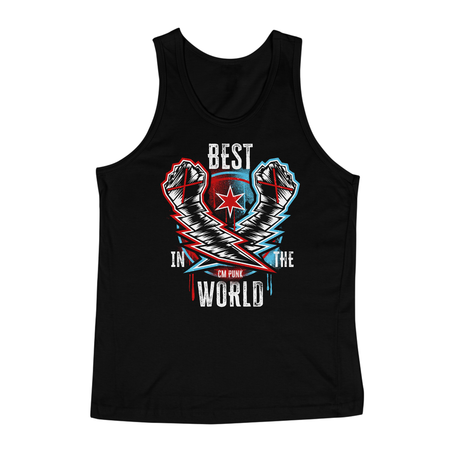 Nome do produto: Camiseta Regata CM Punk - Best in The World 2