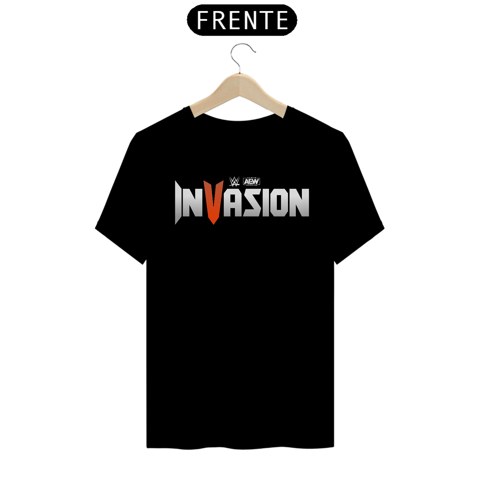 Nome do produto: Camiseta WWE | AEW - Invasion