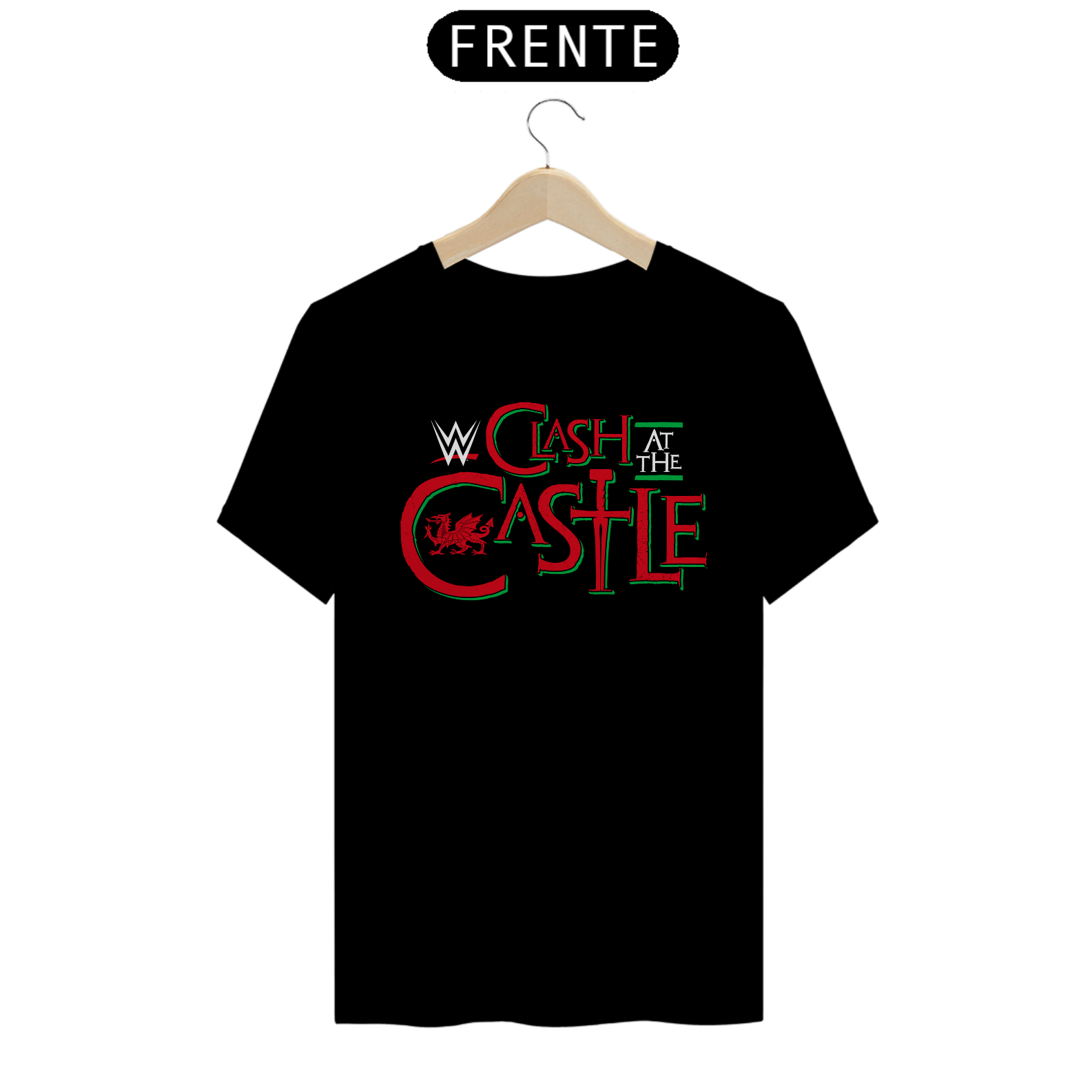 Nome do produto: Camiseta WWE - Clash At The Castle
