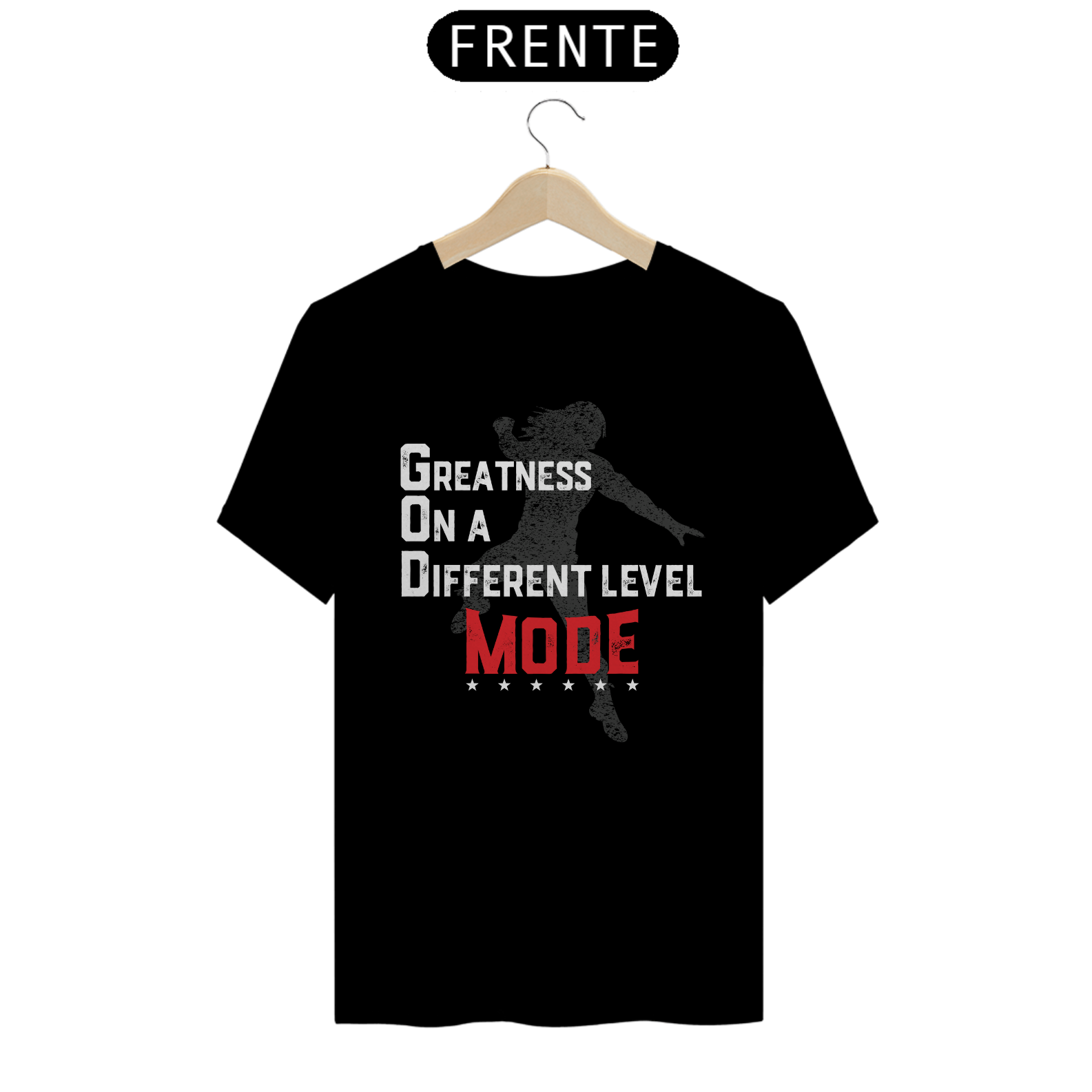 Nome do produto: Camiseta Roman Reigns - GOD MODE
