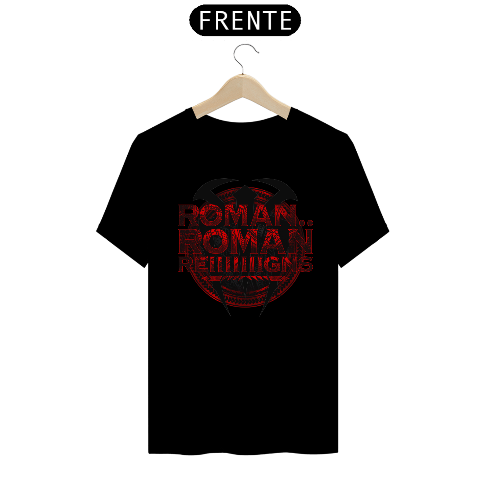 Nome do produto: Camiseta Roman Reigns - Roman.. Roman Reiiiiiiigns