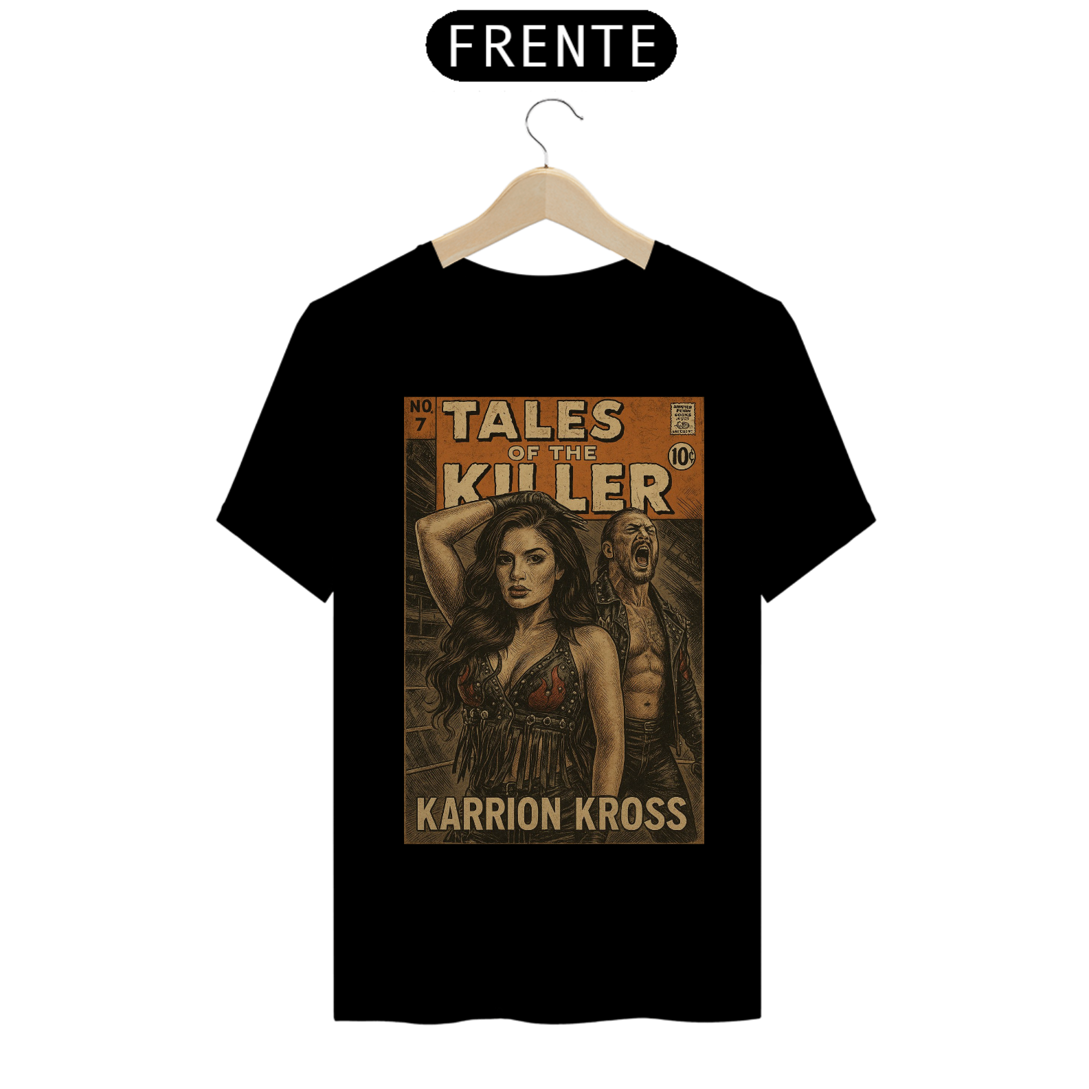 Nome do produto: Camiseta Karrion Kross