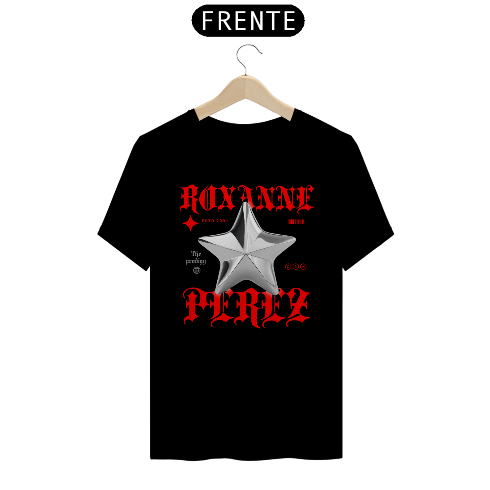 Nome do produto: Camiseta Roxanne - The Prodigy 2001