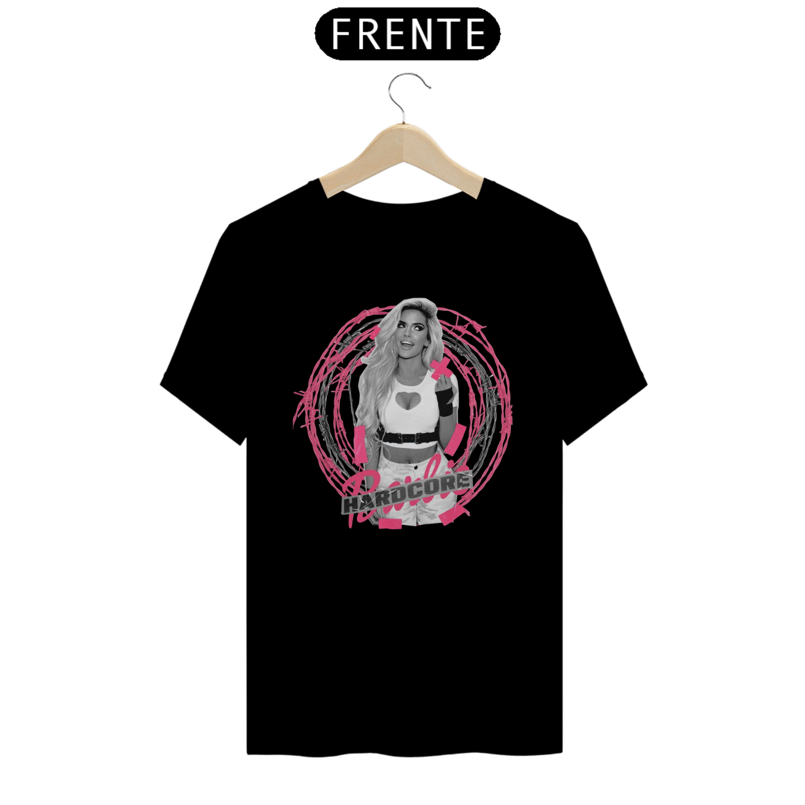 Nome do produto: Camiseta Mariah May - Hardcore Barbie
