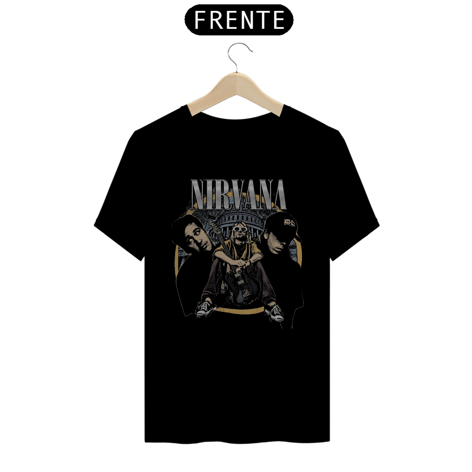 Nome do produto: Camiseta Nirvana