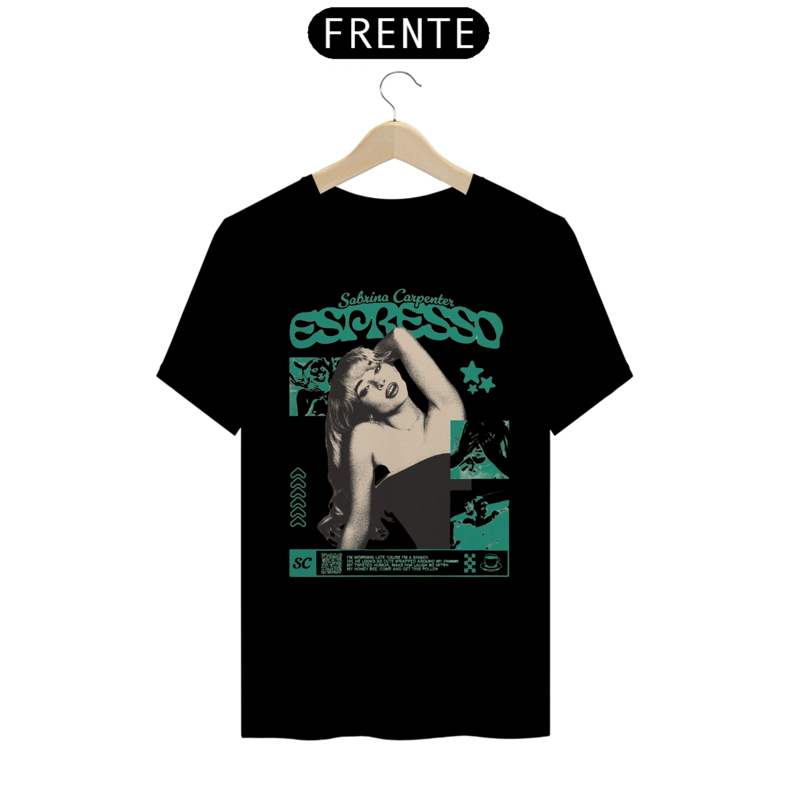 Nome do produto: Camiseta Sabrina Carpenter